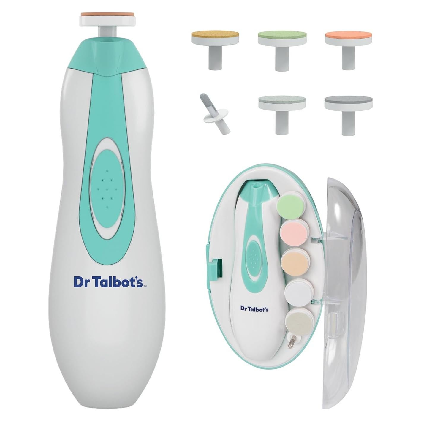 Cortador de Uñas Eléctrico Dr. Talbot para Bebés con Luz LED