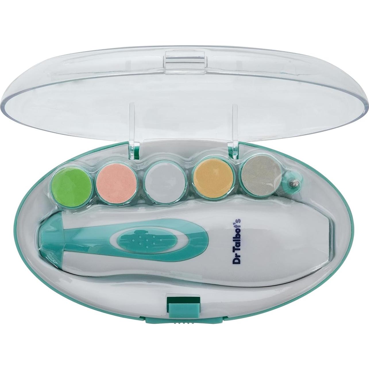 Cortador de Uñas Eléctrico Dr. Talbot para Bebés con Luz LED