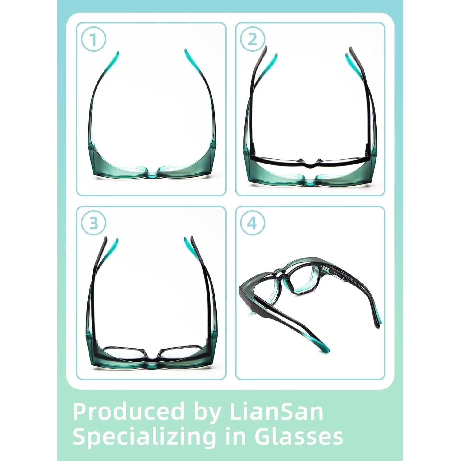 Gafas de Seguridad LianSan UV400 para Hombres y Mujeres
