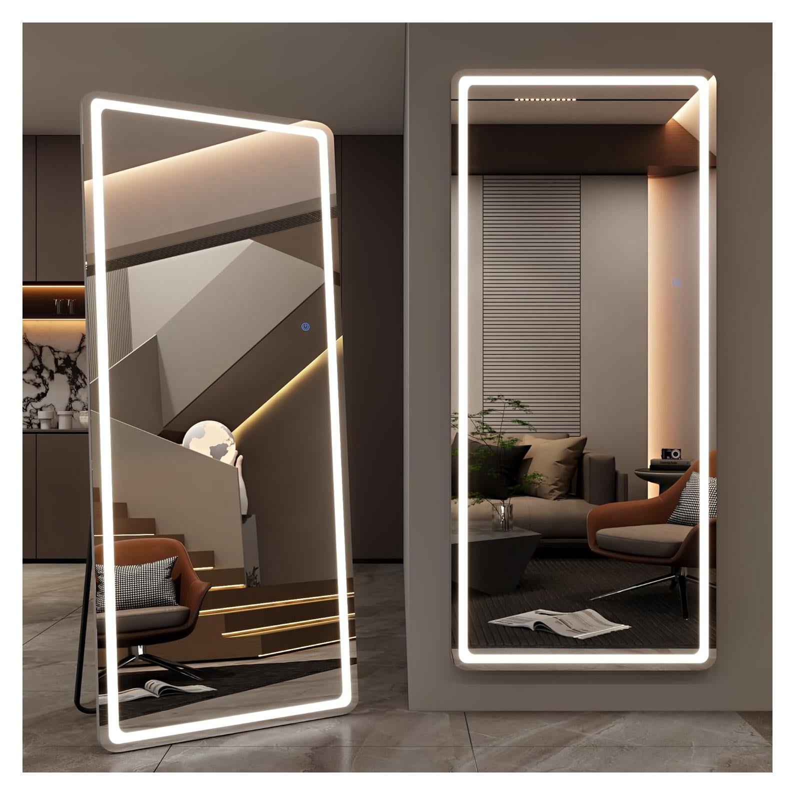 Espejo de Longitud Completa LED LadyNow 180x71 cm Iluminado