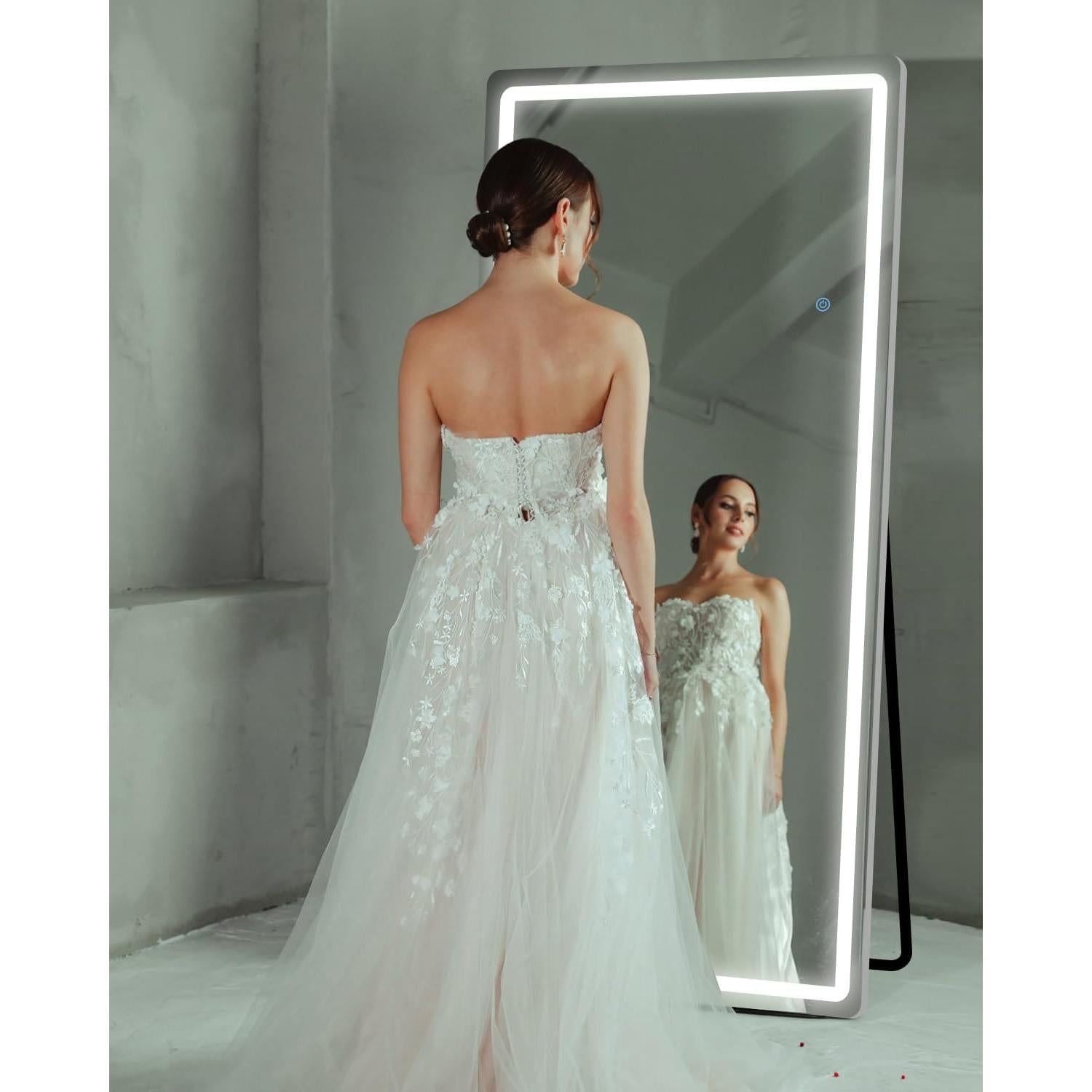 Espejo de Longitud Completa LED LadyNow 180x71 cm Iluminado