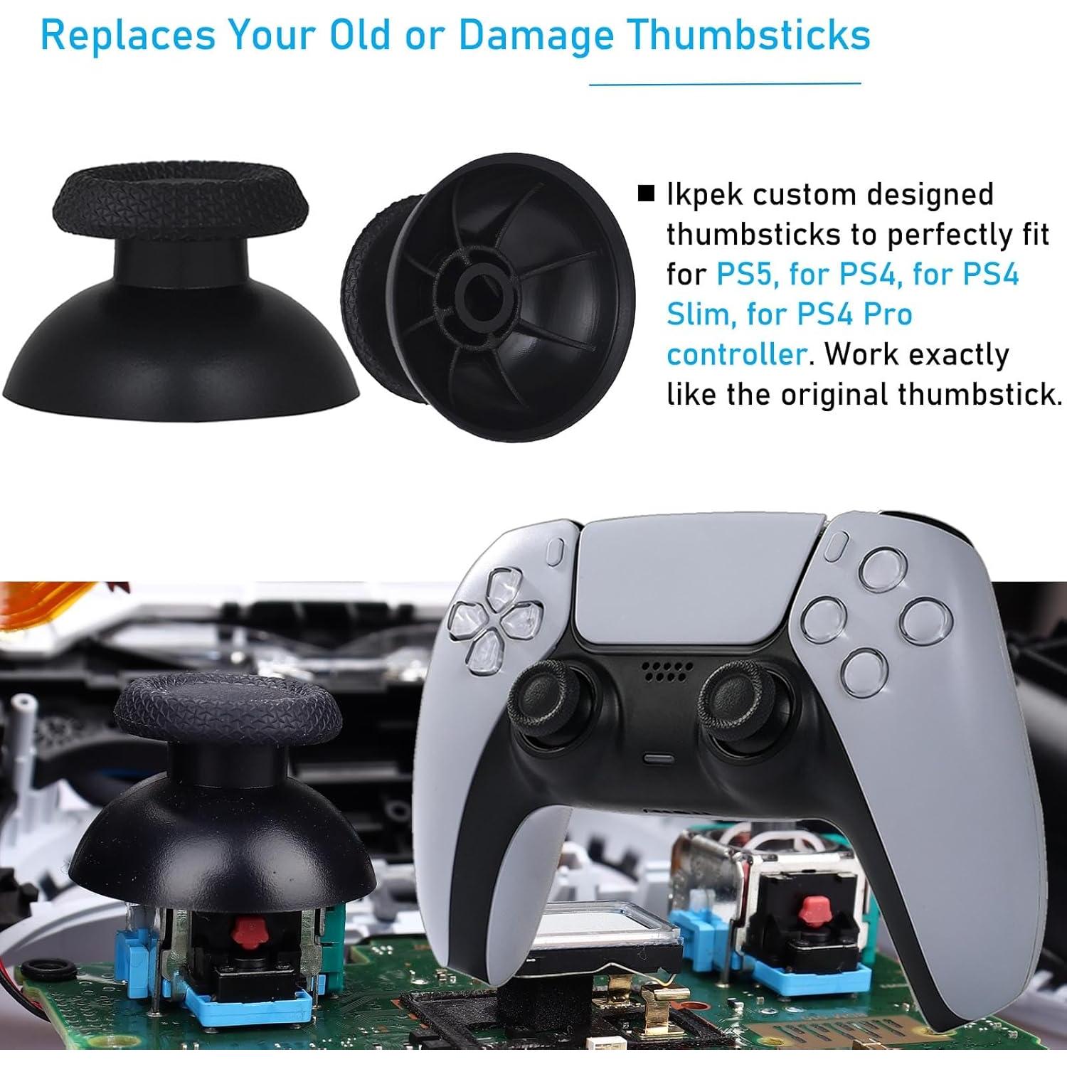 Ikpek 2 Joysticks Reemplazo para Controlador PS5 TMR Anti-Deriva