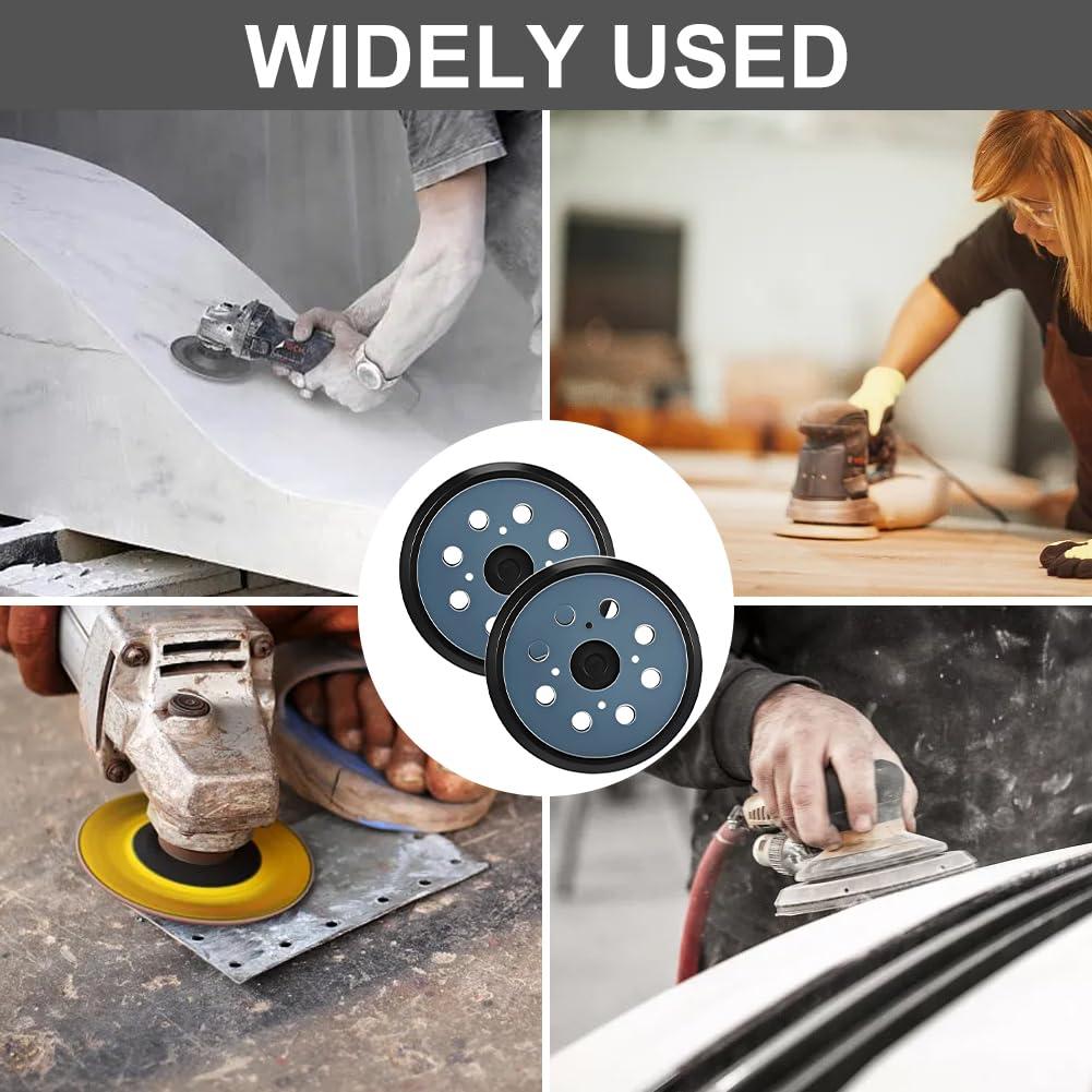 2 Almohadillas de Reemplazo para Lijadora Orbital DeWalt 5"