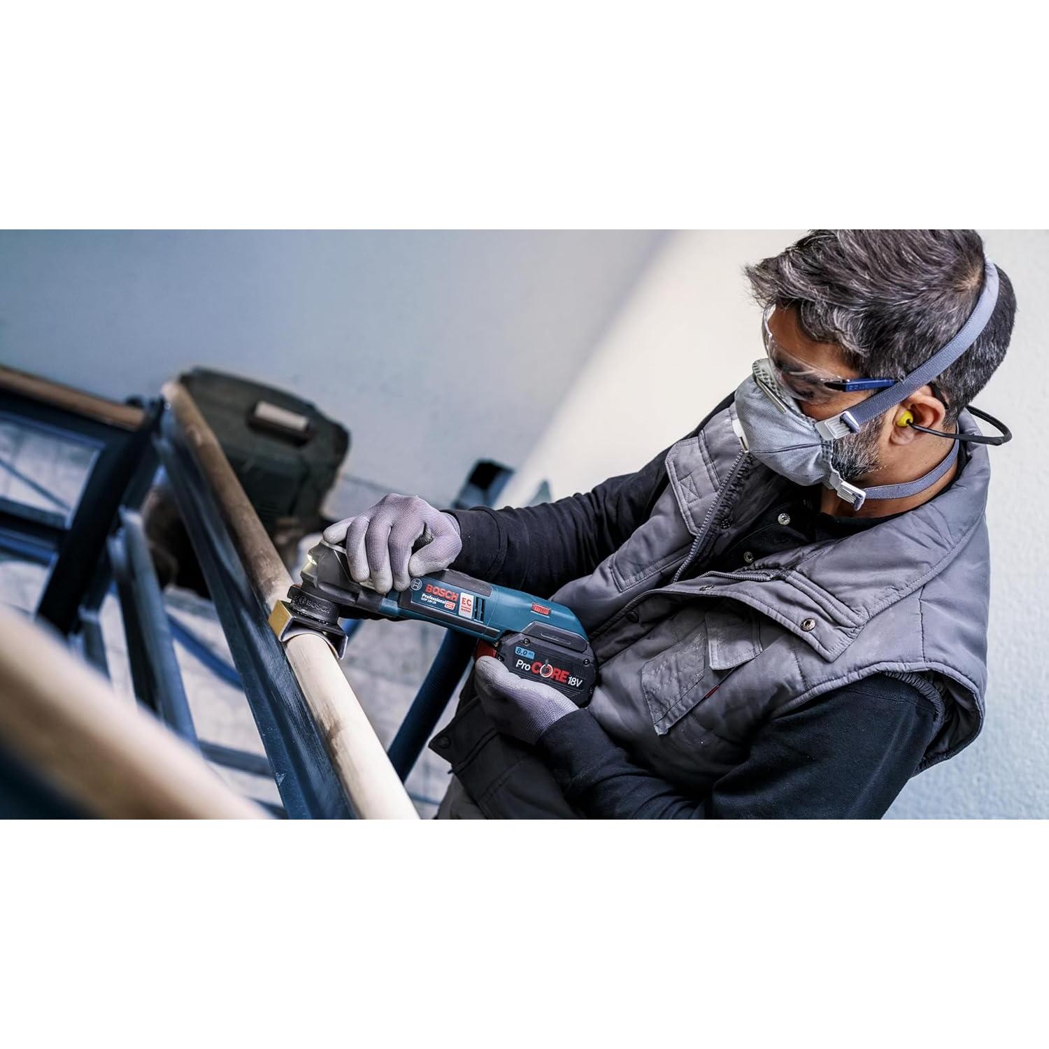 Accesorios Bosch Pro AUZ 70 G para herramienta multifuncional 5 piezas