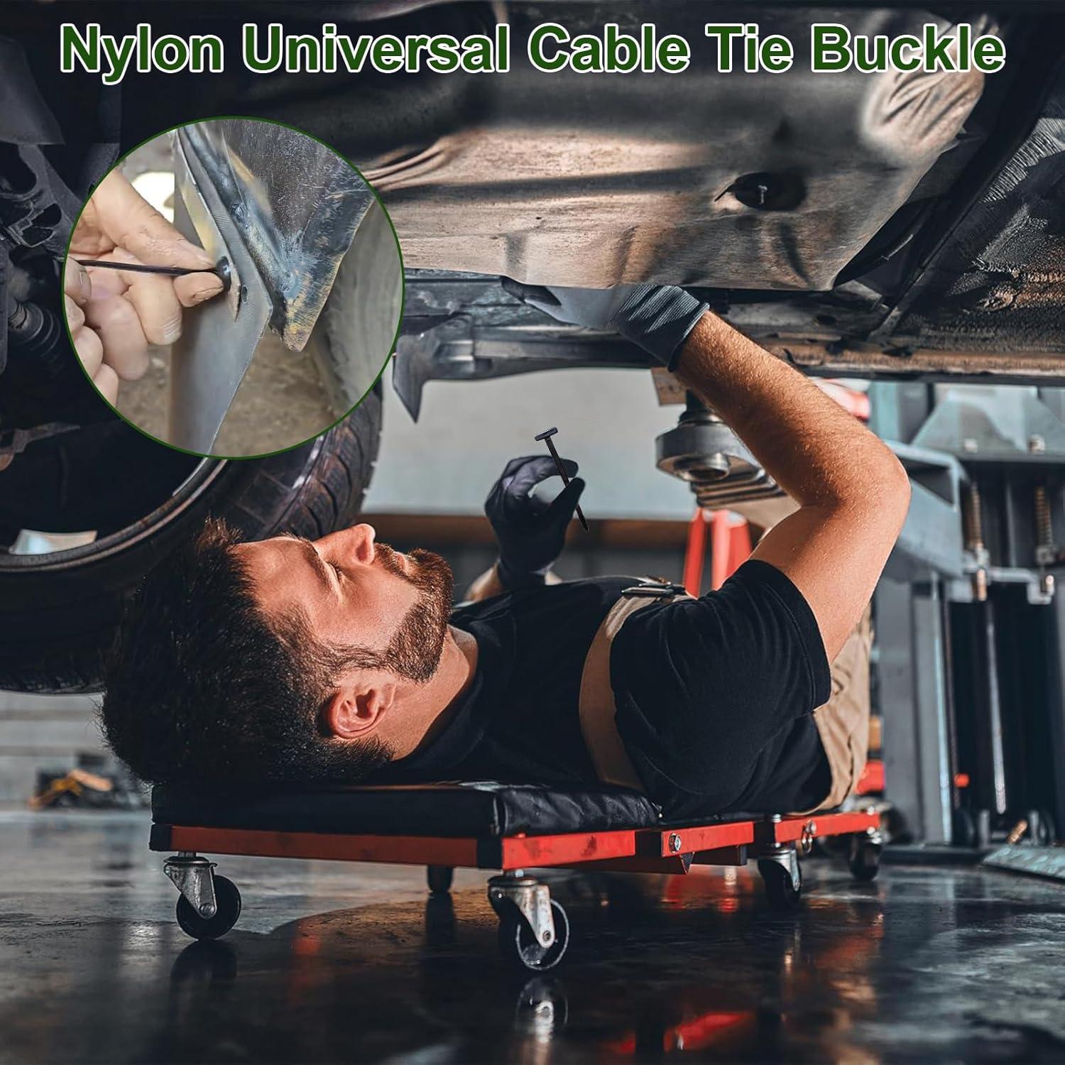 50 Hebillas de Cinta de Nylon CALORPET para Automóviles