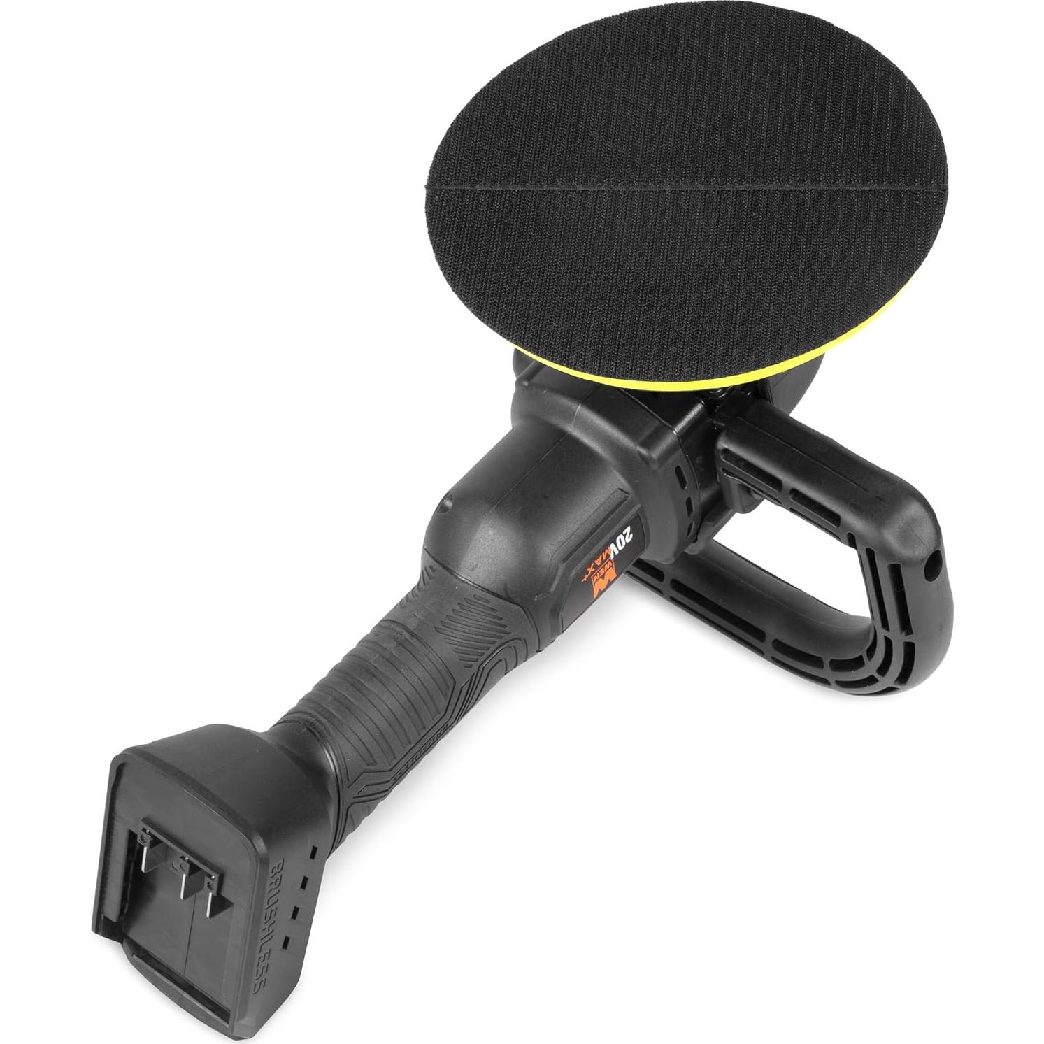 Pulidora Inalámbrica WEN 20V Max 7" con Batería 4Ah y Velocidad Variable