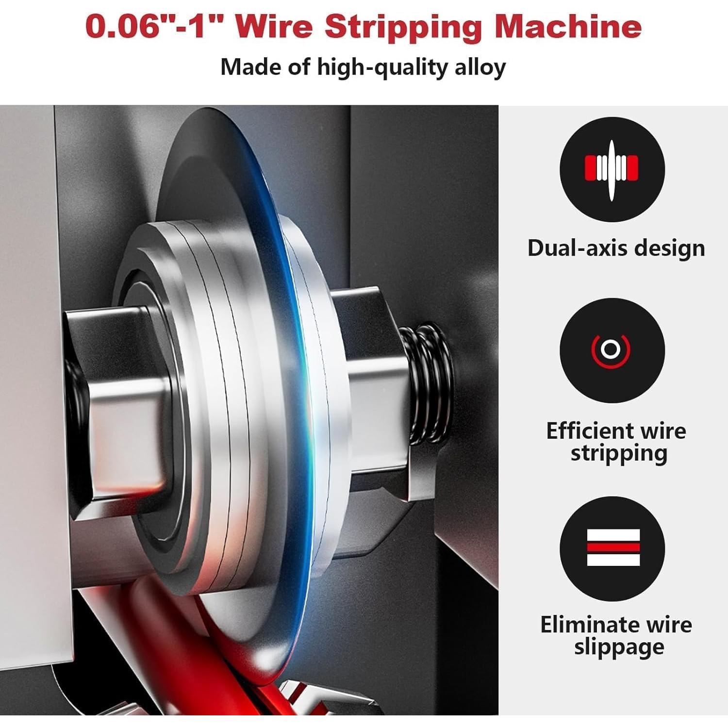 Máquina Manual de Desforrado de Cables Hizmivos 0.15-2.54 cm