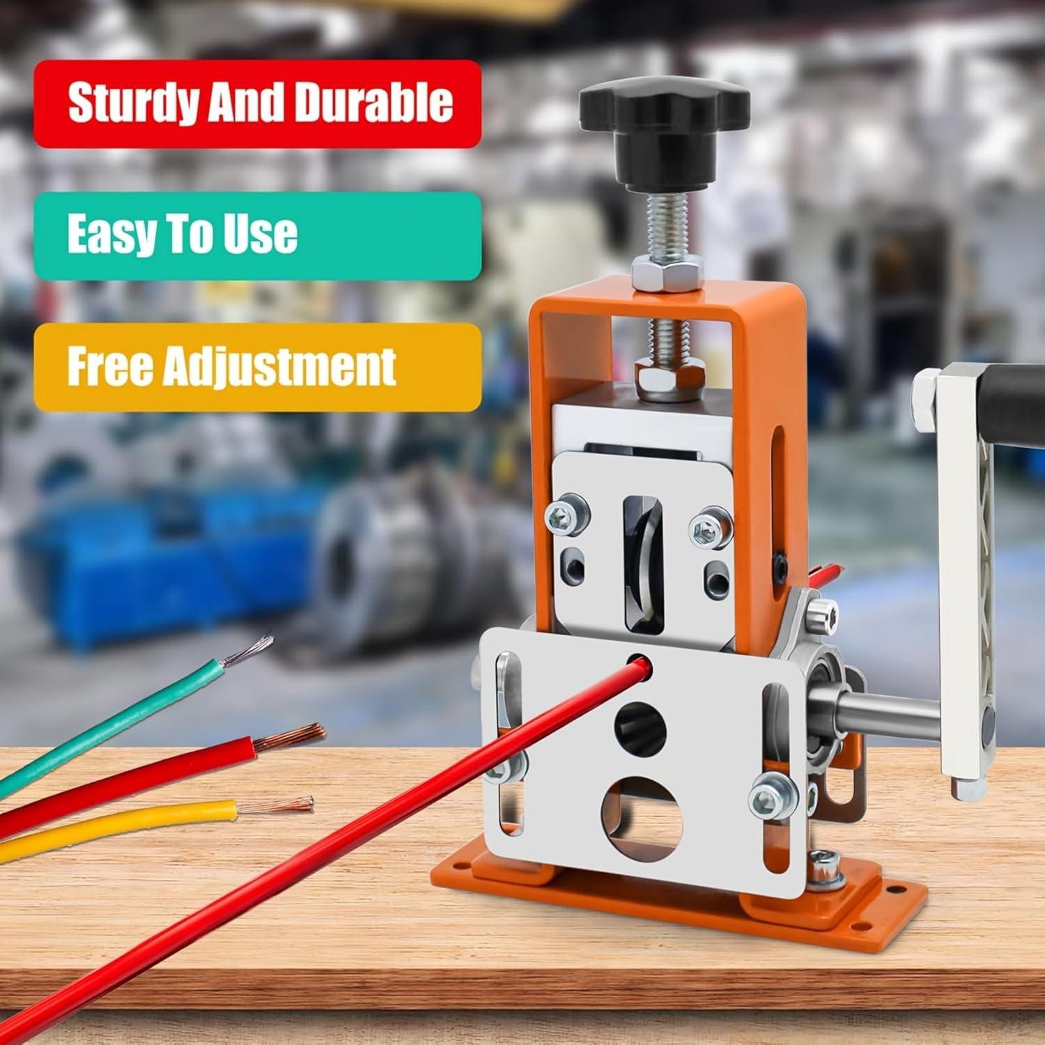 Máquina Manual de Desforrado de Cables Hizmivos 0.15-2.54 cm