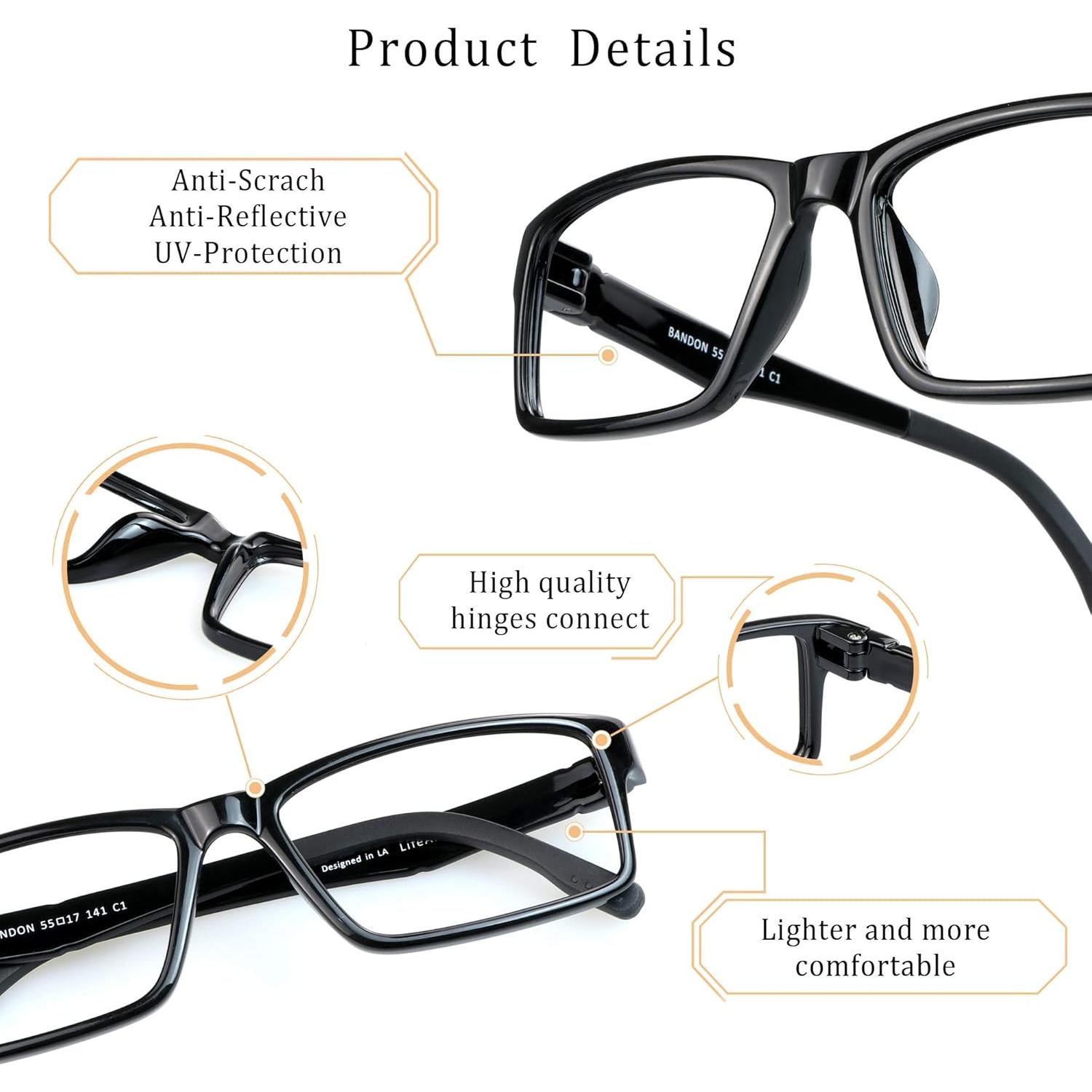 Gafas bloqueadoras de luz azul LifeArt, anti-fatiga ocular, unisex