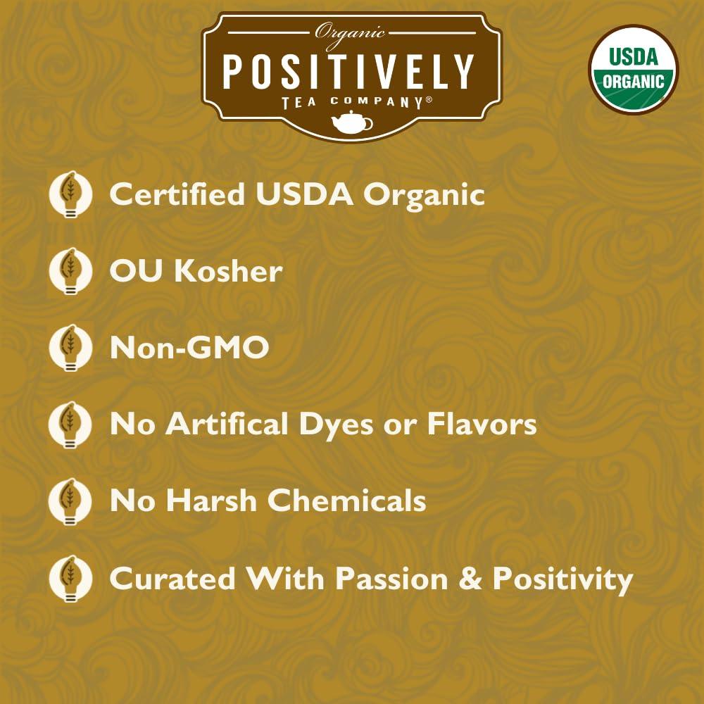 Té Oolong Orgánico Positivamente 454g Especial Flor Naranja