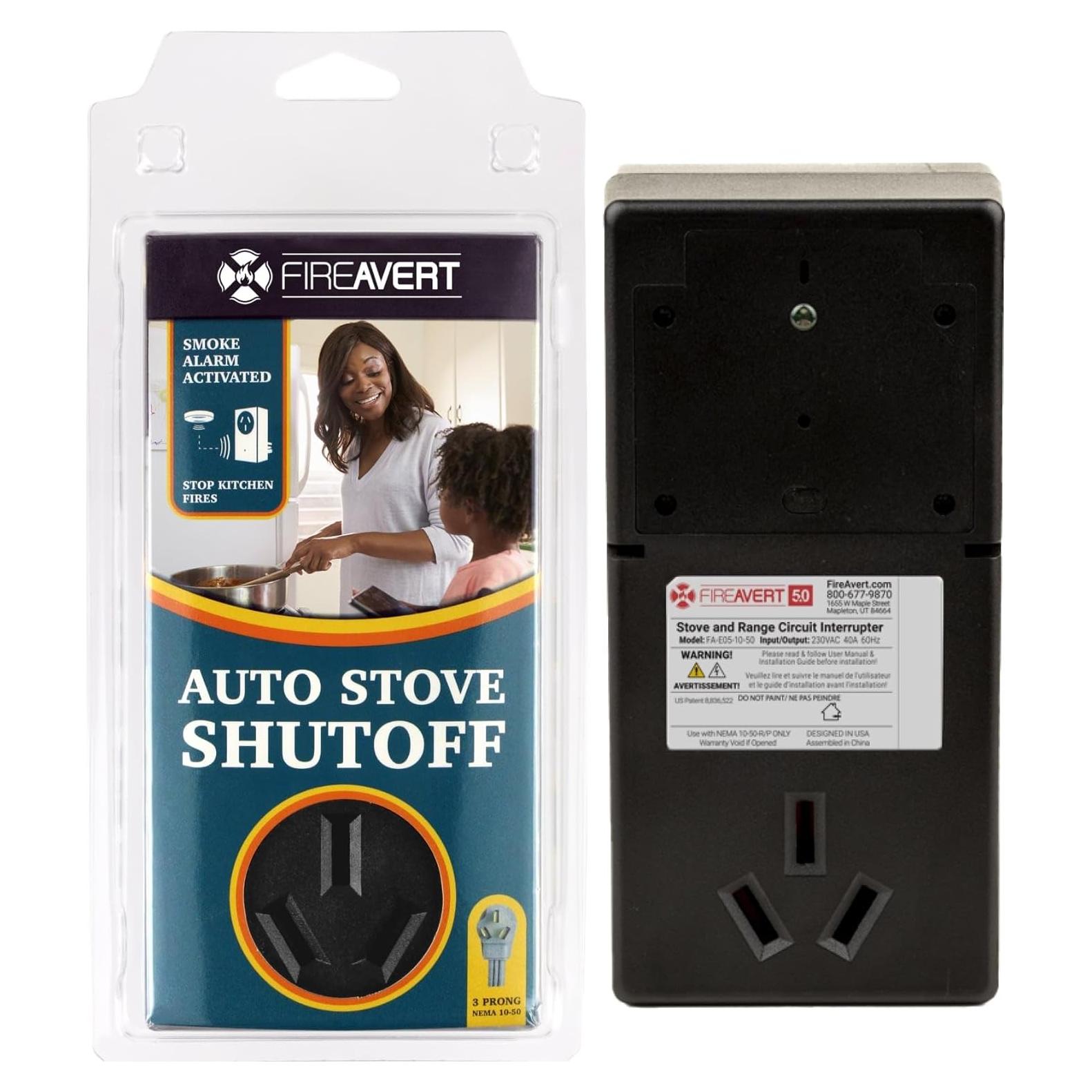 Dispositivo de Seguridad FireAvert para Estufa Eléctrica 3 Patas