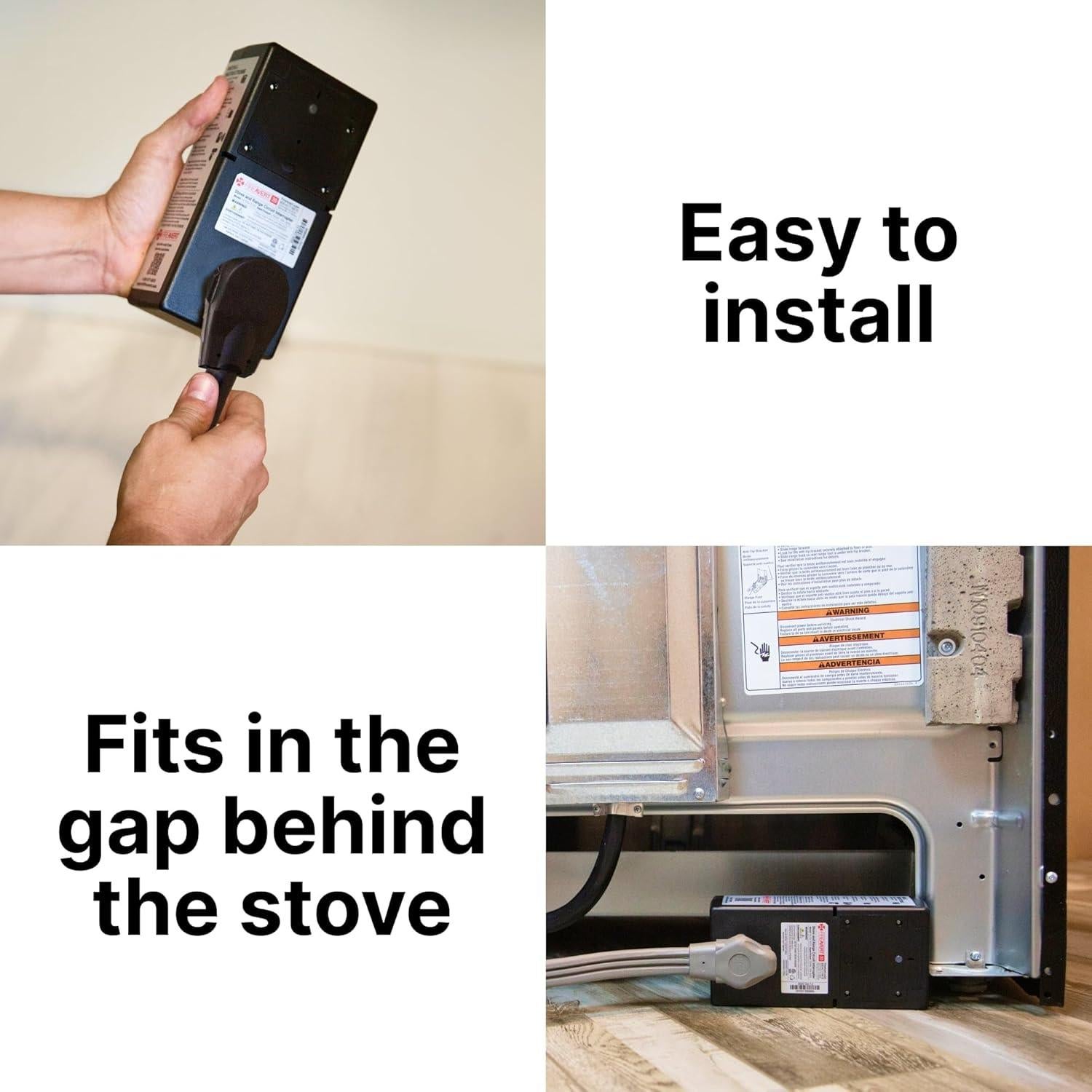 Dispositivo de Seguridad FireAvert para Estufa Eléctrica 3 Patas