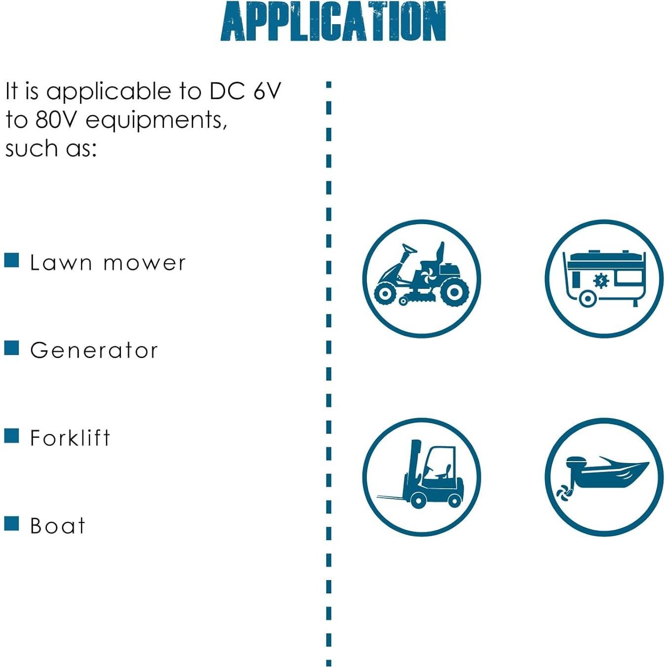 Contador Mecánico de Horas Runleader DC 6V a 80V IP65