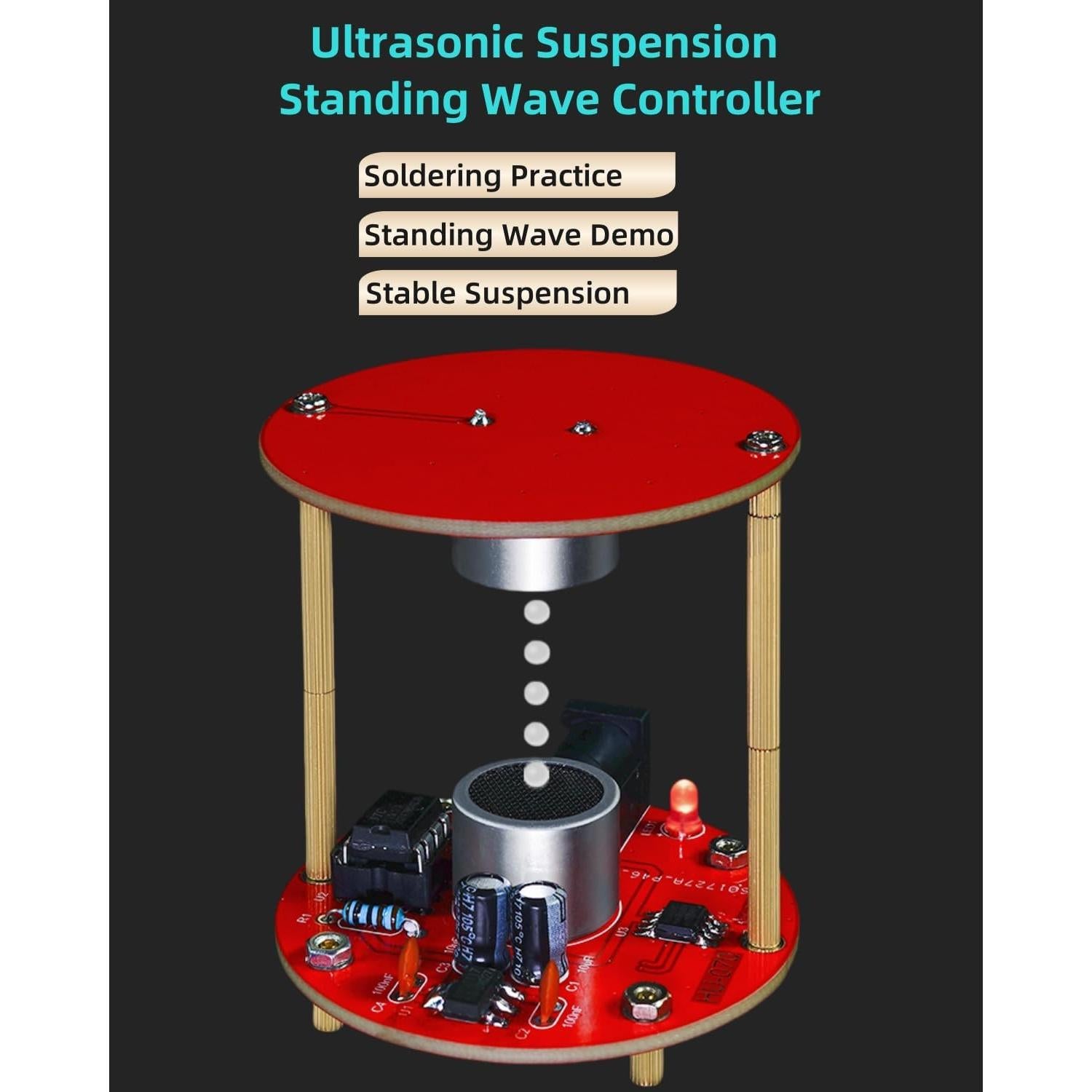 Kit de Soldadura por Ultrasonido DIY Genérico Levitación 5.08x10.16cm