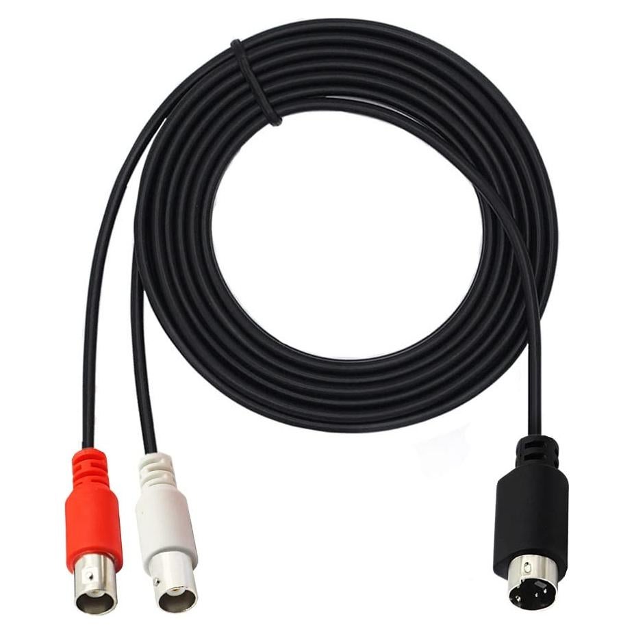 Cable divisor S-Video 4 pines a BNC MTUERANC 1.5m