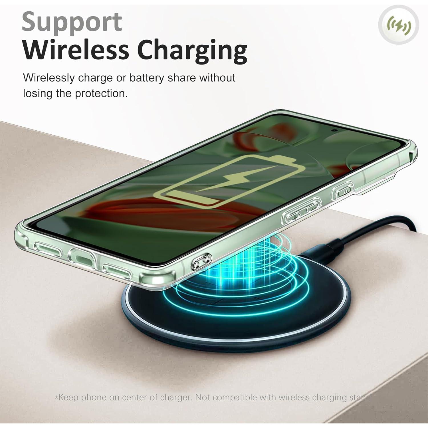 Funda Transparente TPU Gxmeuie para Google Pixel 9/9 Pro Colorida