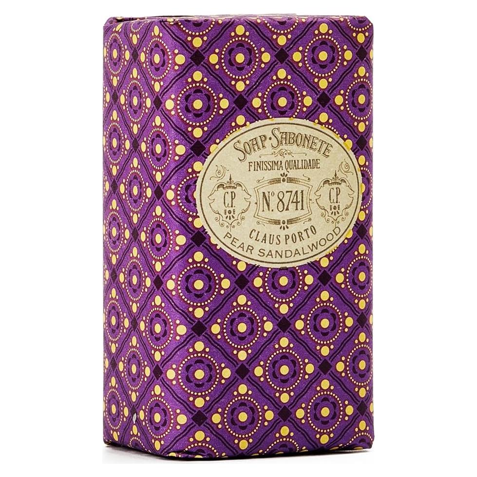 Jabón Mini Claus Porto 8741 Pera Sándalo 50g - Calmante y Nutritivo