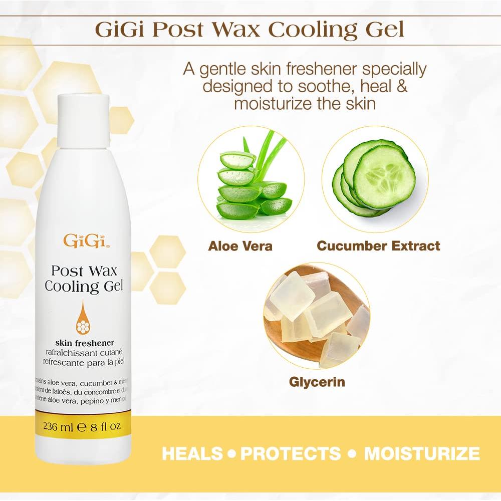 Gel Refrescante Post Cera GiGi 236.6 ml - Hidratante y Calmante