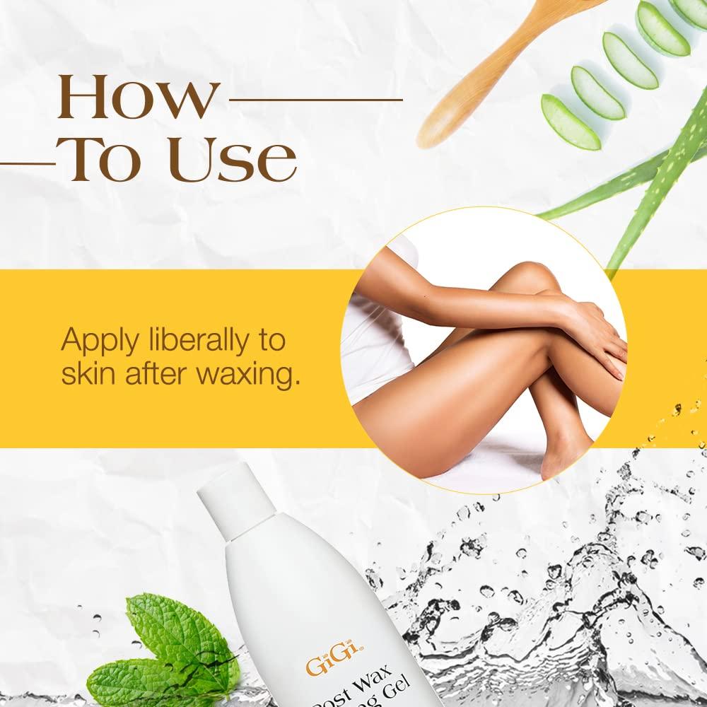 Gel Refrescante Post Cera GiGi 236.6 ml - Hidratante y Calmante