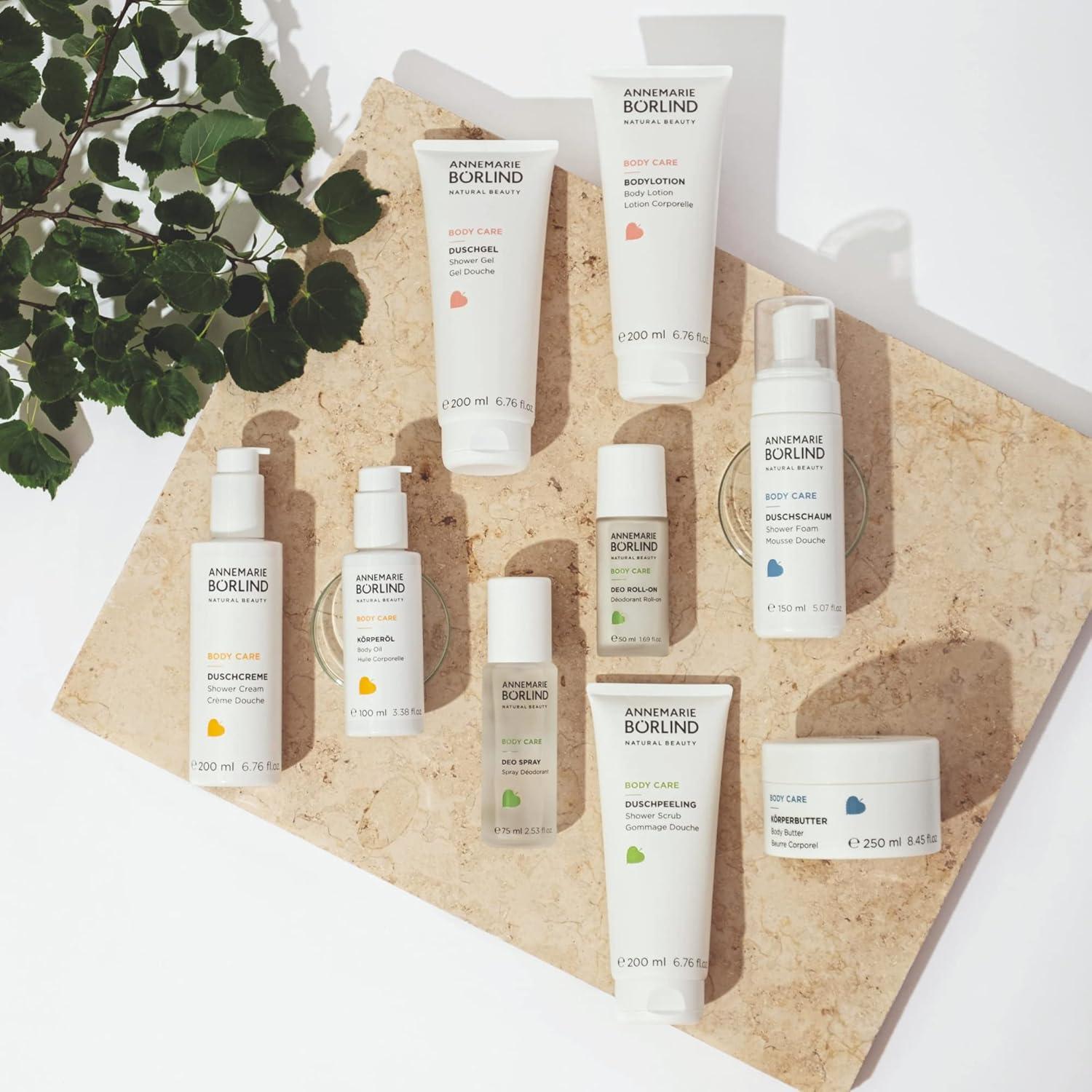 Exfoliante de Ducha ANNEMARIE BÖRLIND 200 ml - Vegano y Natural