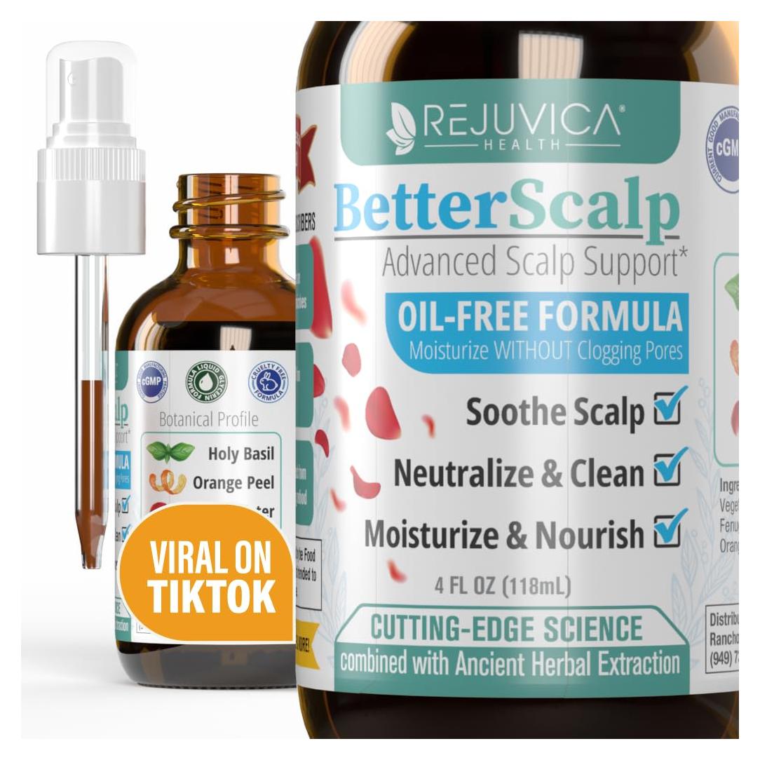 BetterScalp - Remedio Natural para Cuero Cabelludo 272g