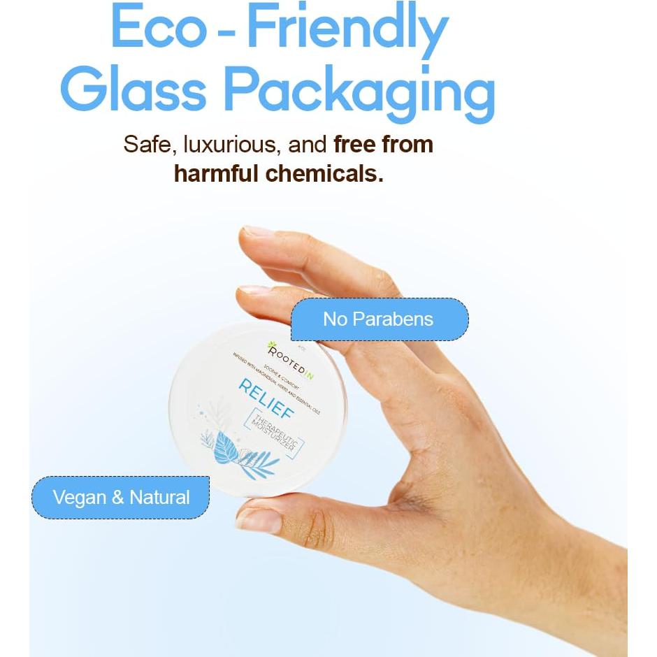 Crema Tópica de Magnesio Pura Rooted In 113.4 g - Alivio Muscular