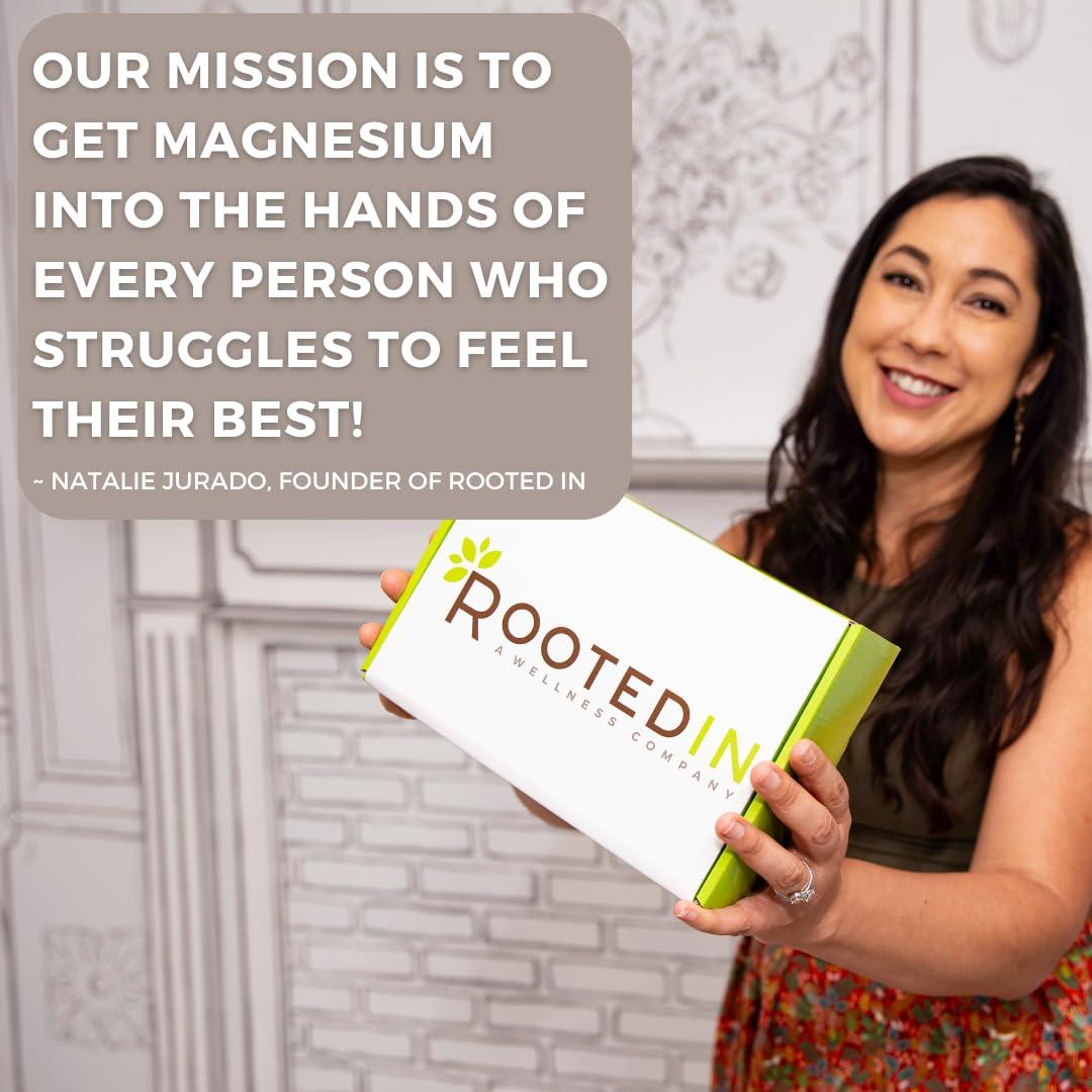 Crema Tópica de Magnesio Pura Rooted In 113.4 g - Alivio Muscular