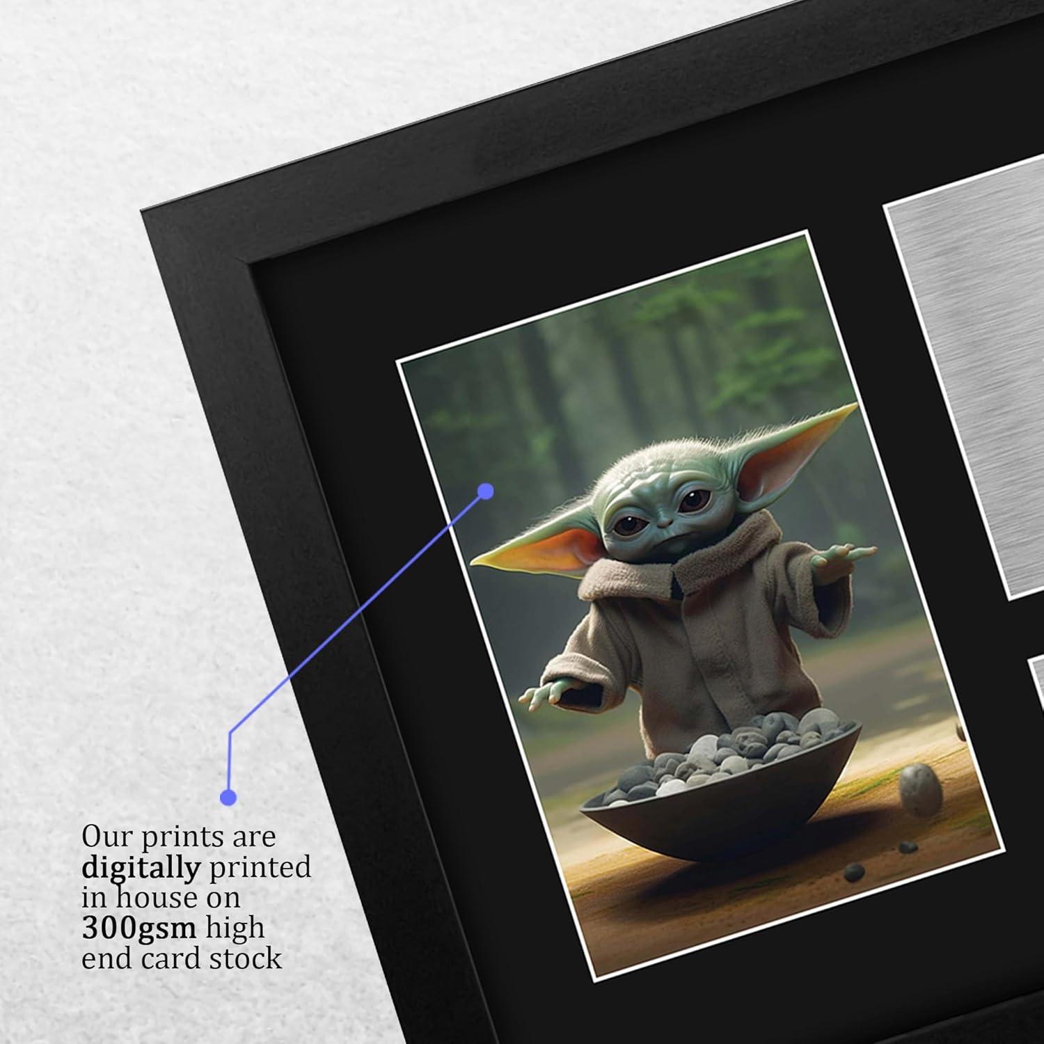 Foto Enmarcada David Accord The Mandalorian Grogu 33x25cm