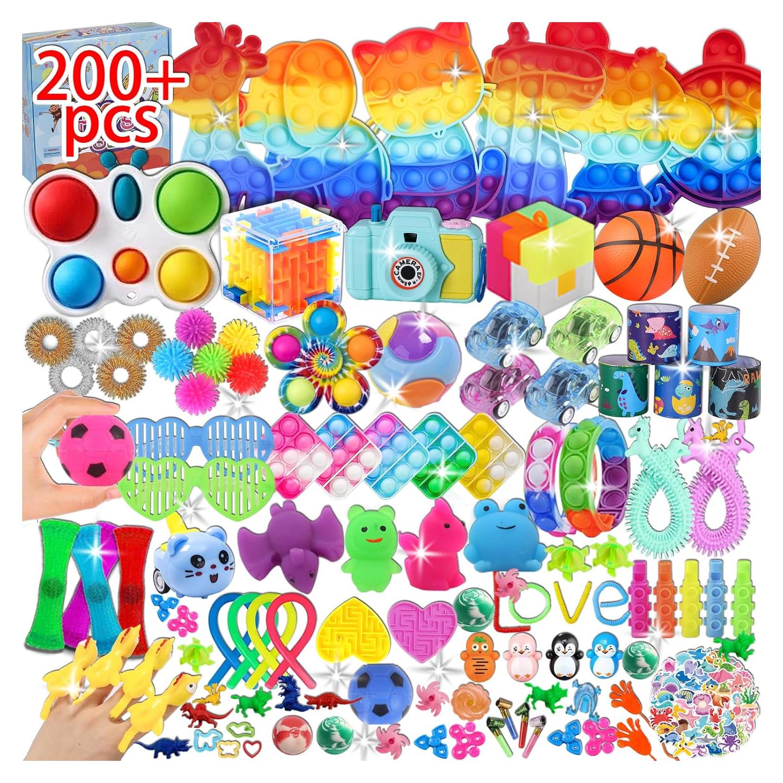 200 Juguetes Antiestrés a Granel para Niños - BILLFULL