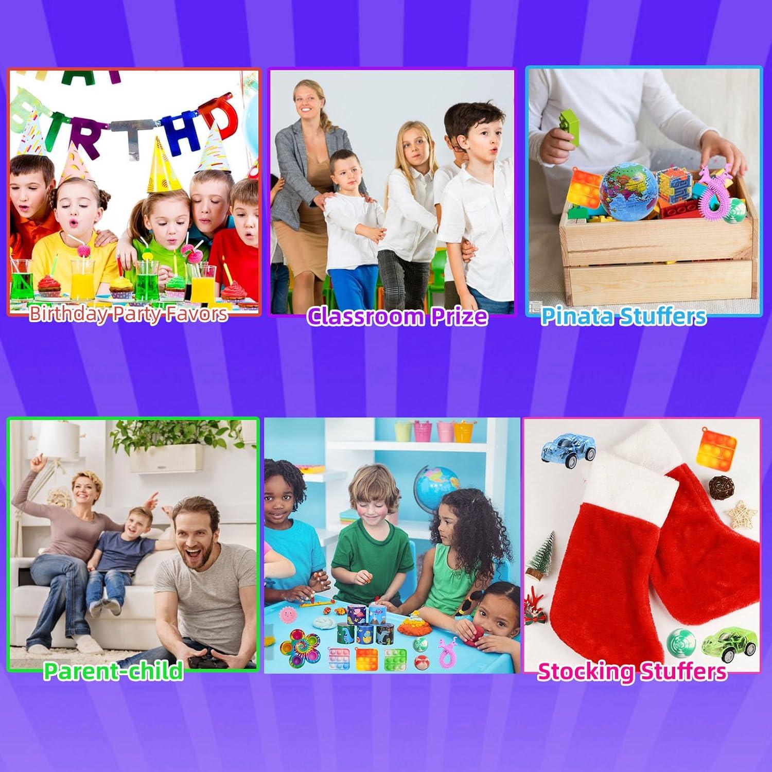 200 Juguetes Antiestrés a Granel para Niños - BILLFULL