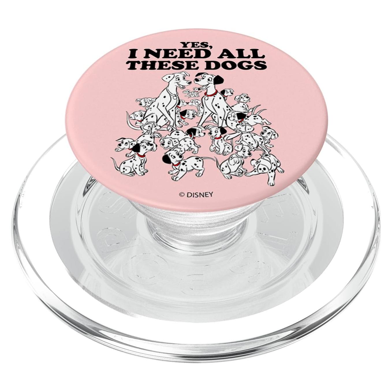 PopSocket MagSafe Disney 101 Dálmatas Pongo y Perdita