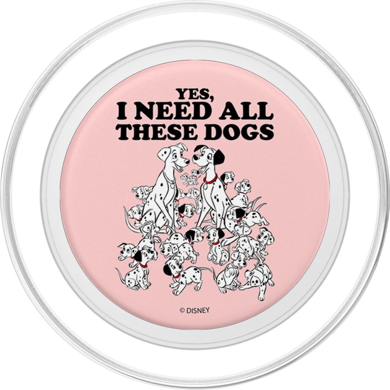 PopSocket MagSafe Disney 101 Dálmatas Pongo y Perdita