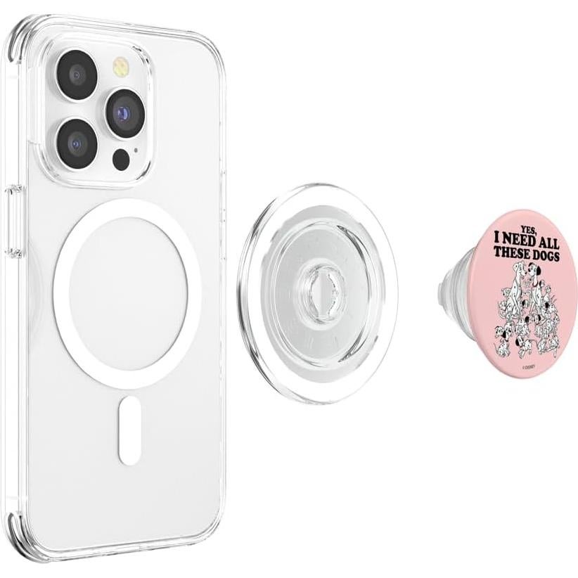 PopSocket MagSafe Disney 101 Dálmatas Pongo y Perdita