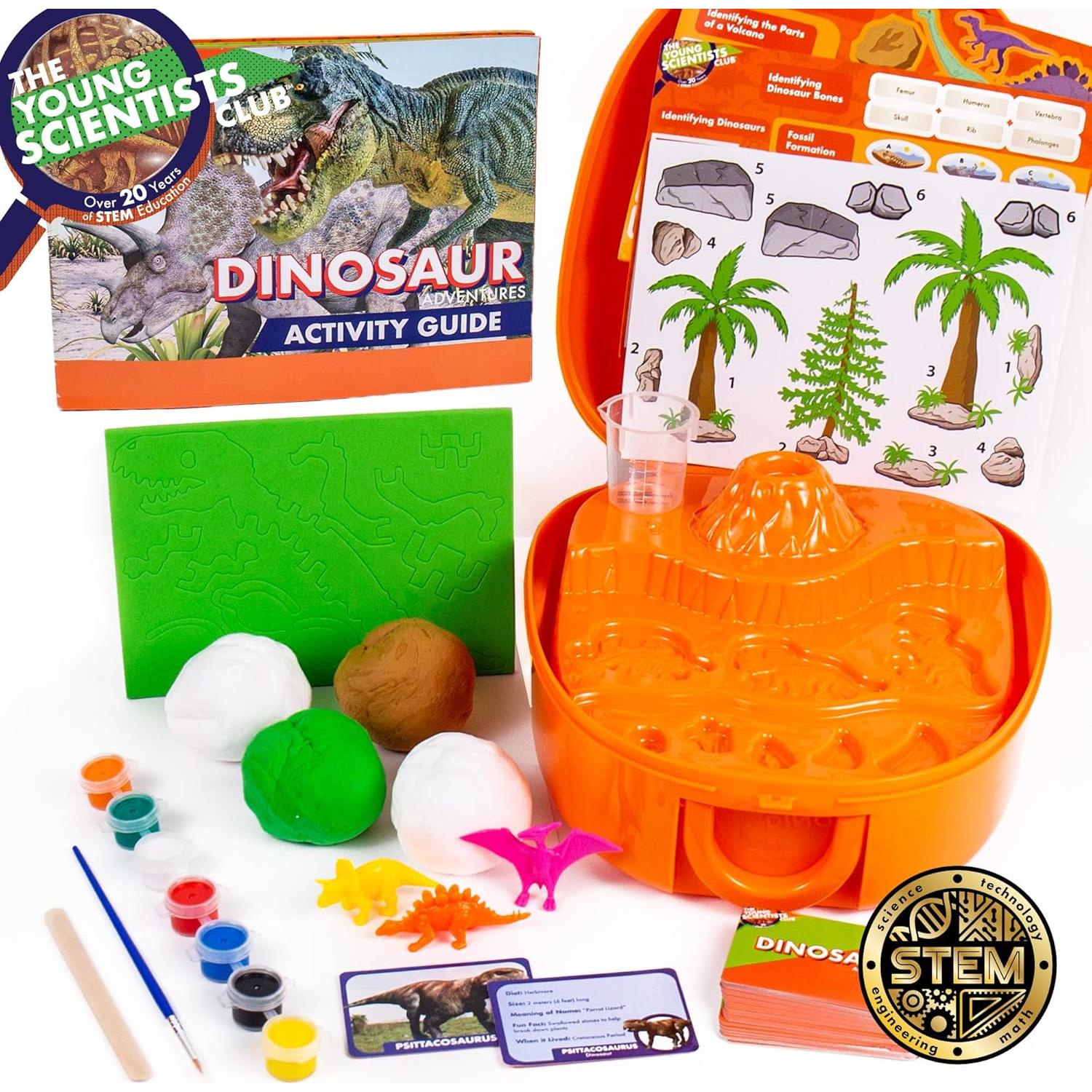 Kit Aventura Dinosaurios Horizon Group USA - 16 Actividades STEM