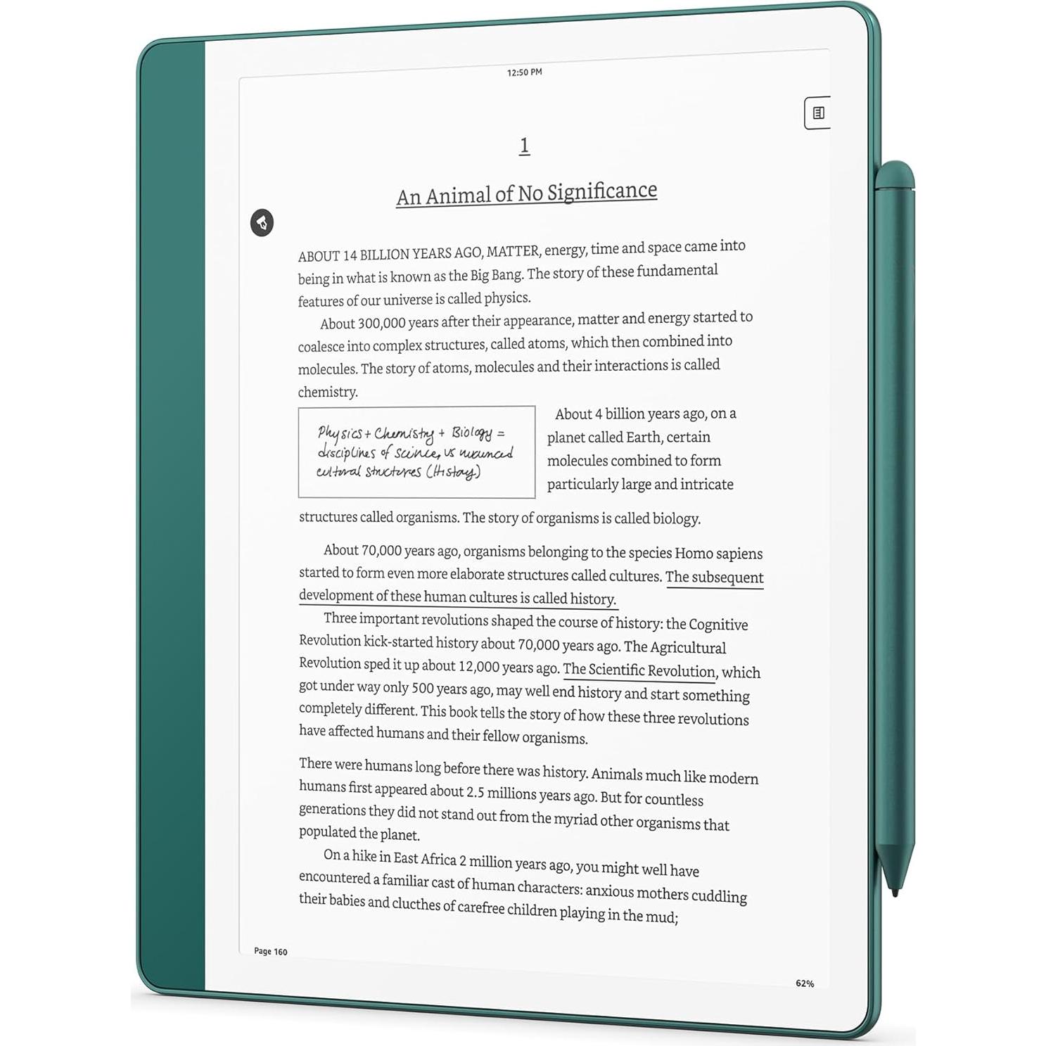 Bolígrafo Premium Amazon Kindle Scribe Jade Metálico