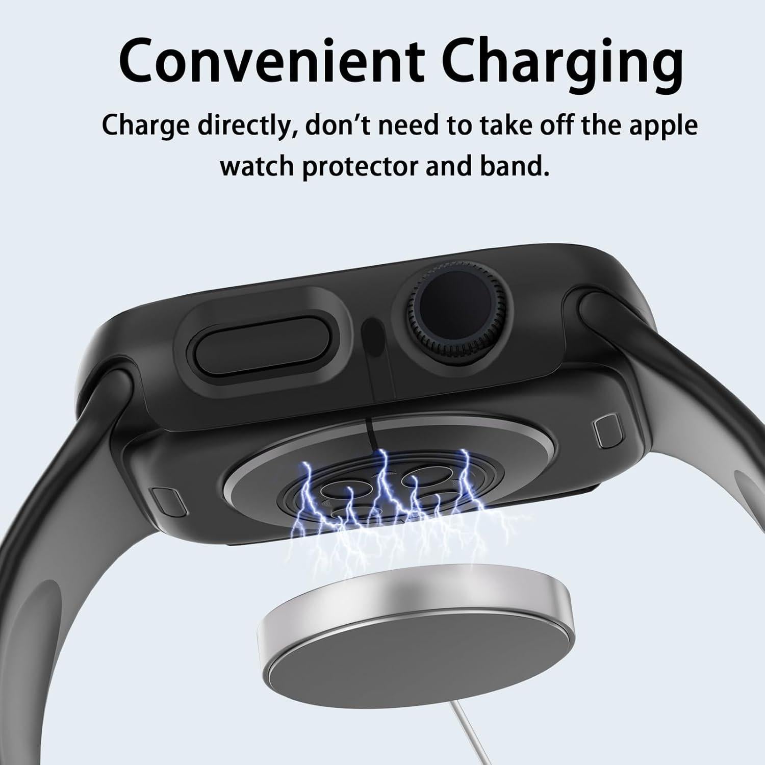 Funda Protectora Dura HAANILKYI para Apple Watch 41mm 6 Pack