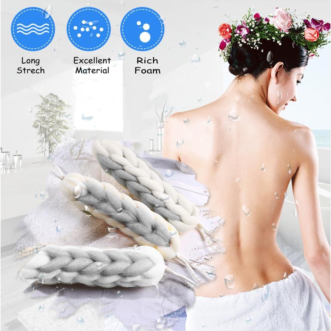 Esponja de Ducha Exfoliante AARainbow 2 Paquetes 81 cm