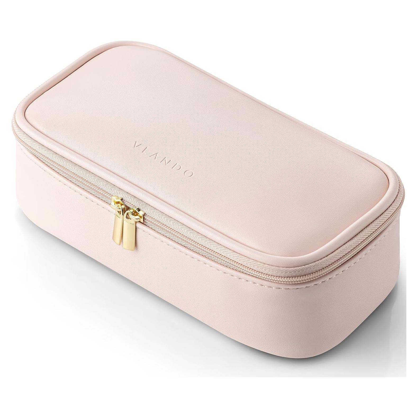 Bolsa de Maquillaje de Viaje Vlando Albaricoque Blanco 21.3cm