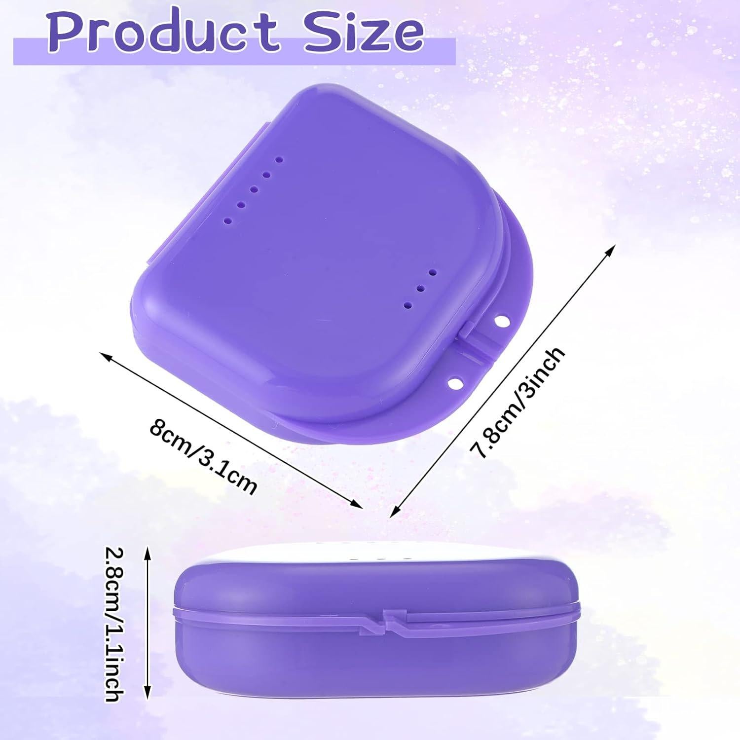 Estuche para Retenedores Nuenen 64 Pcs Multicolor 7.7x8x2.8cm