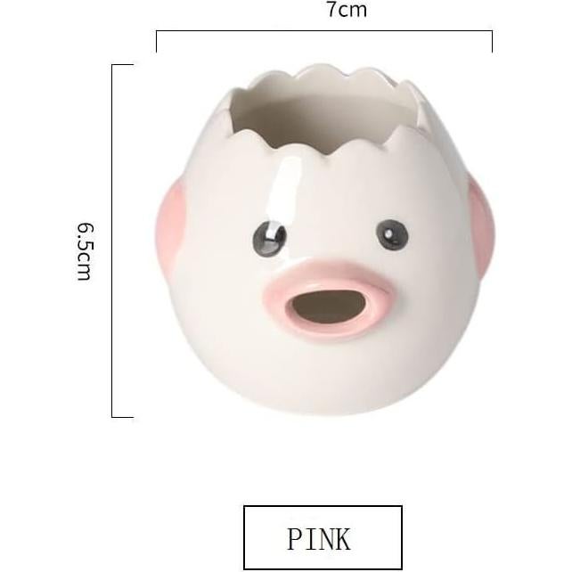 Separador de Clara y Yema de Huevo Fonture Cerámica Rosa