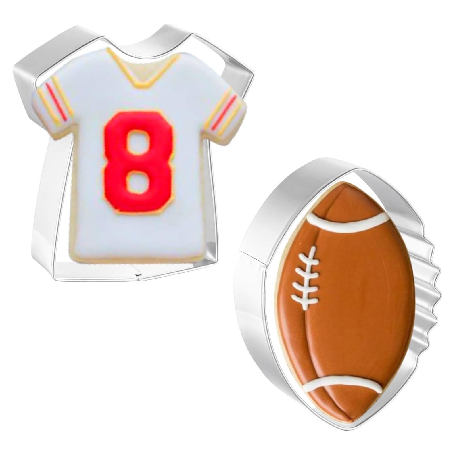 Cortadores de Galletas de Fútbol JOB JOL 2 Piezas 8.9 cm