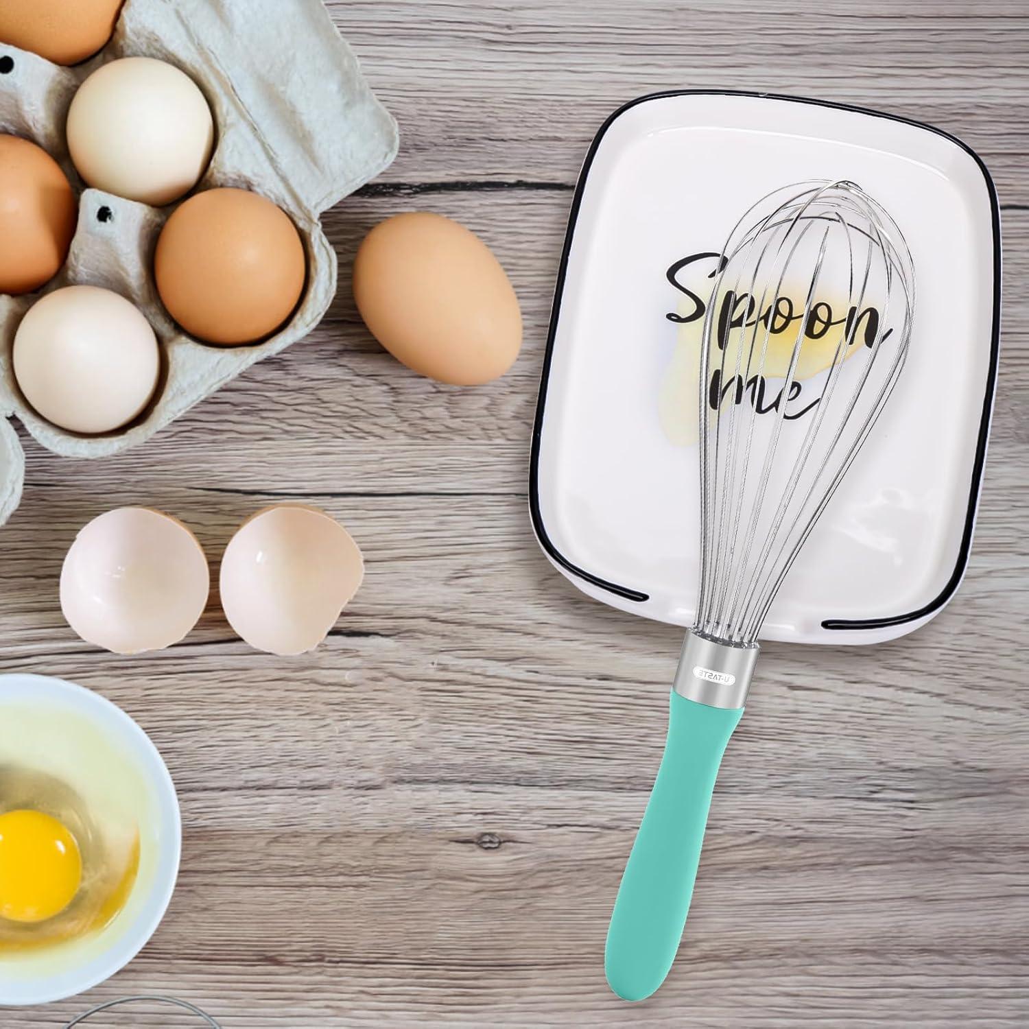 Juego de 4 Soportes para Cucharas Cerámica Blanca YENLNI