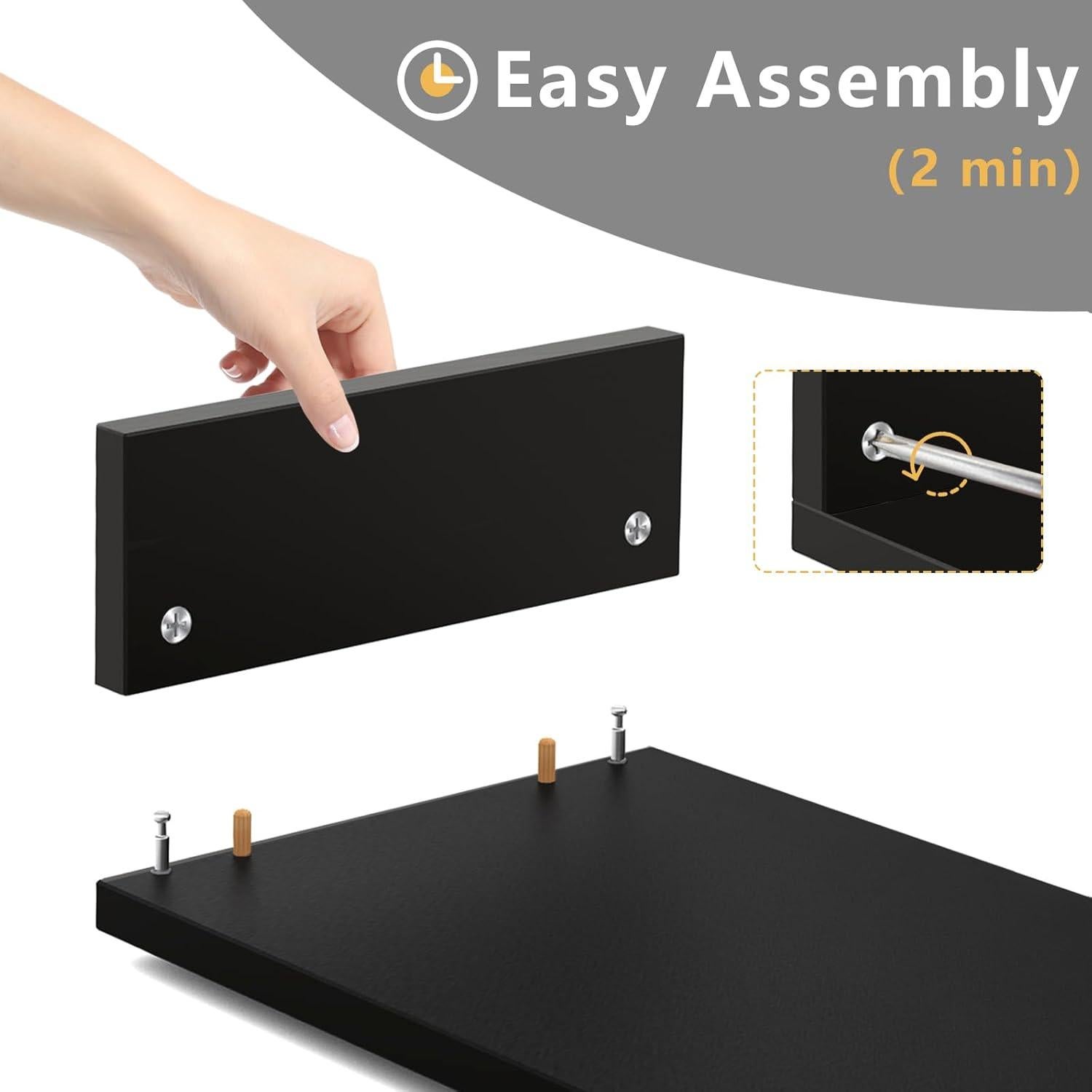 Soporte Doble Monitor TAVR Ajustable 77.8-110 cm Negro