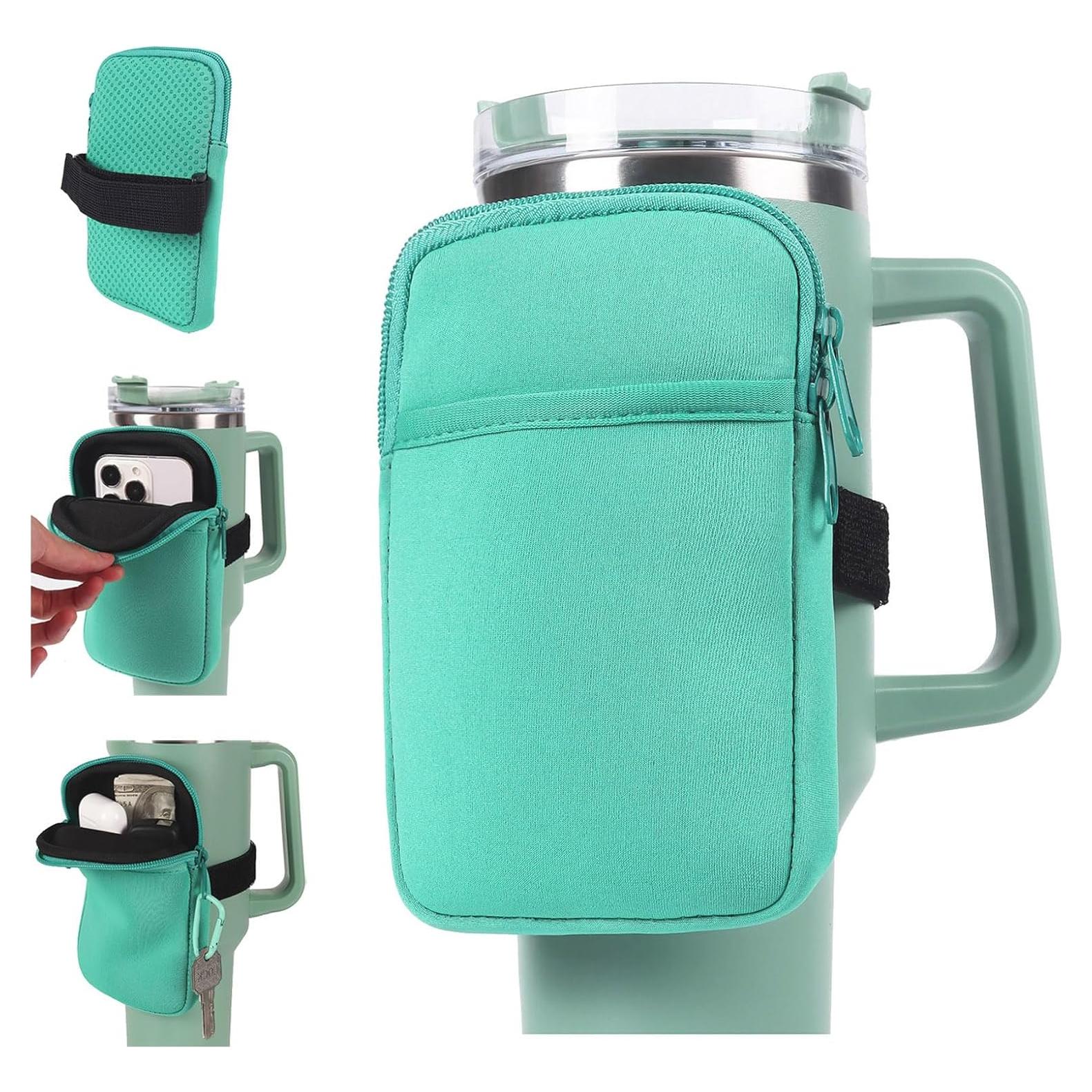 Funda para Botella de Agua LMYUHONG Verde 12.4x17.8cm Antideslizante