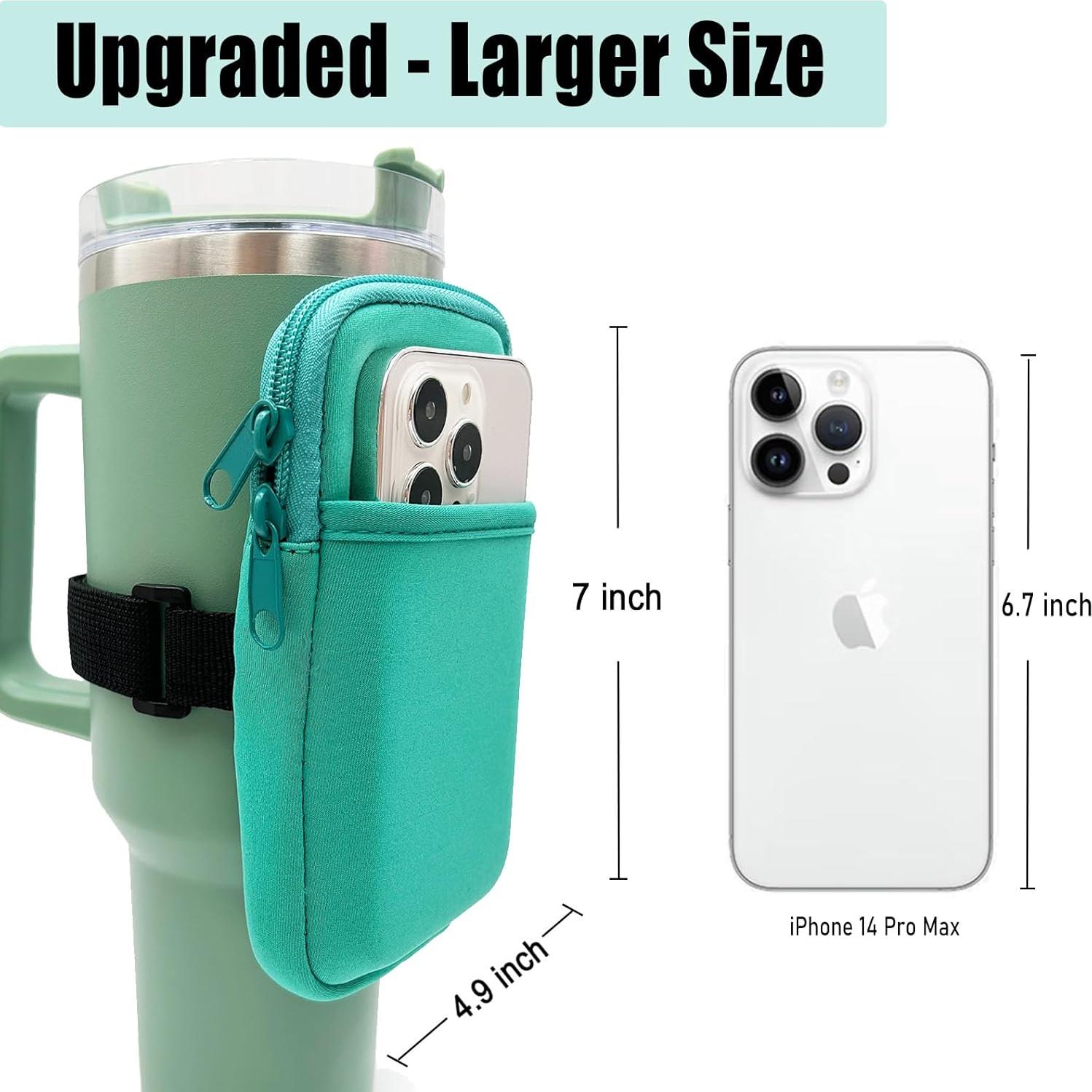 Funda para Botella de Agua LMYUHONG Verde 12.4x17.8cm Antideslizante