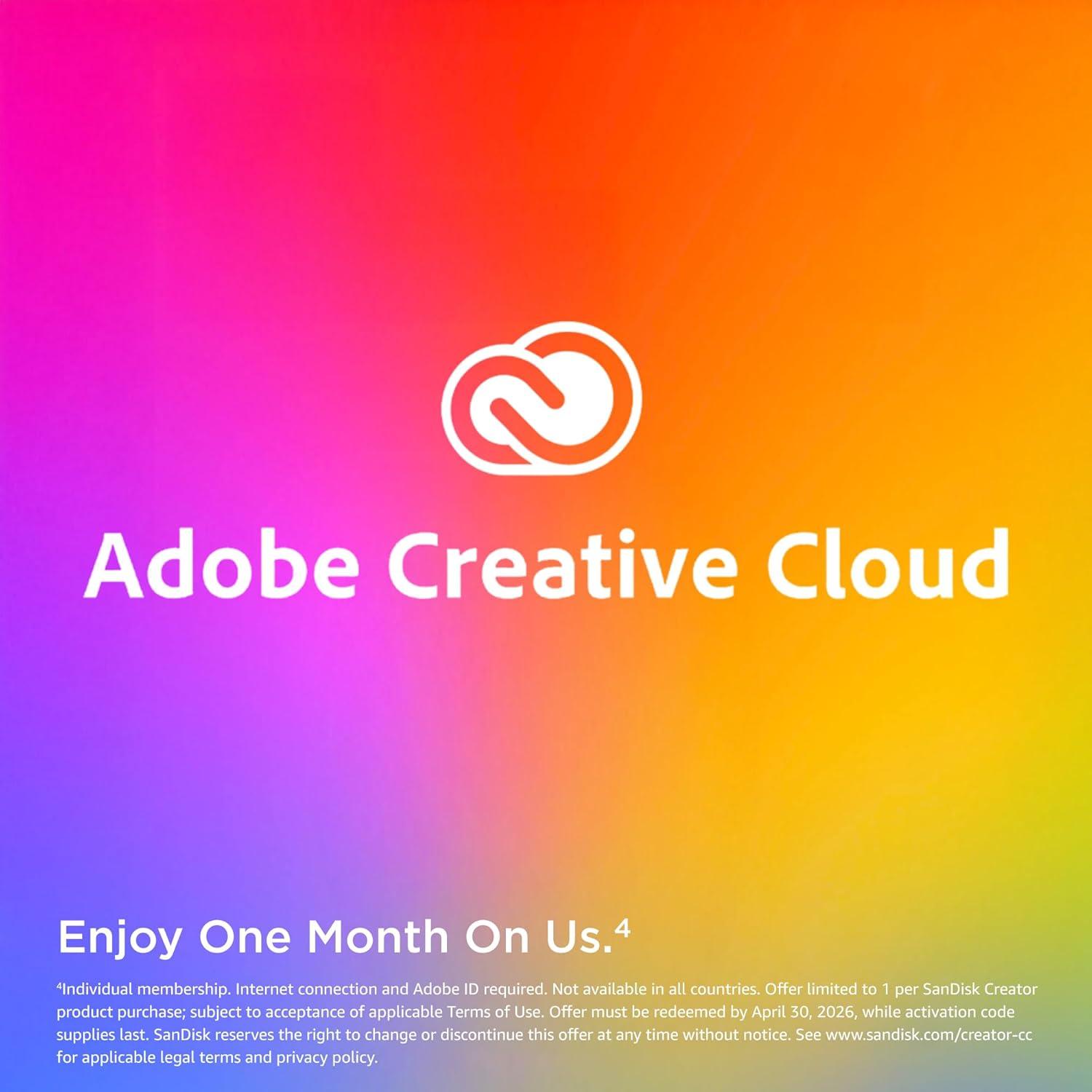 Tarjeta SD SanDisk Creator 128GB UHS-II 280MB/s 4K V60