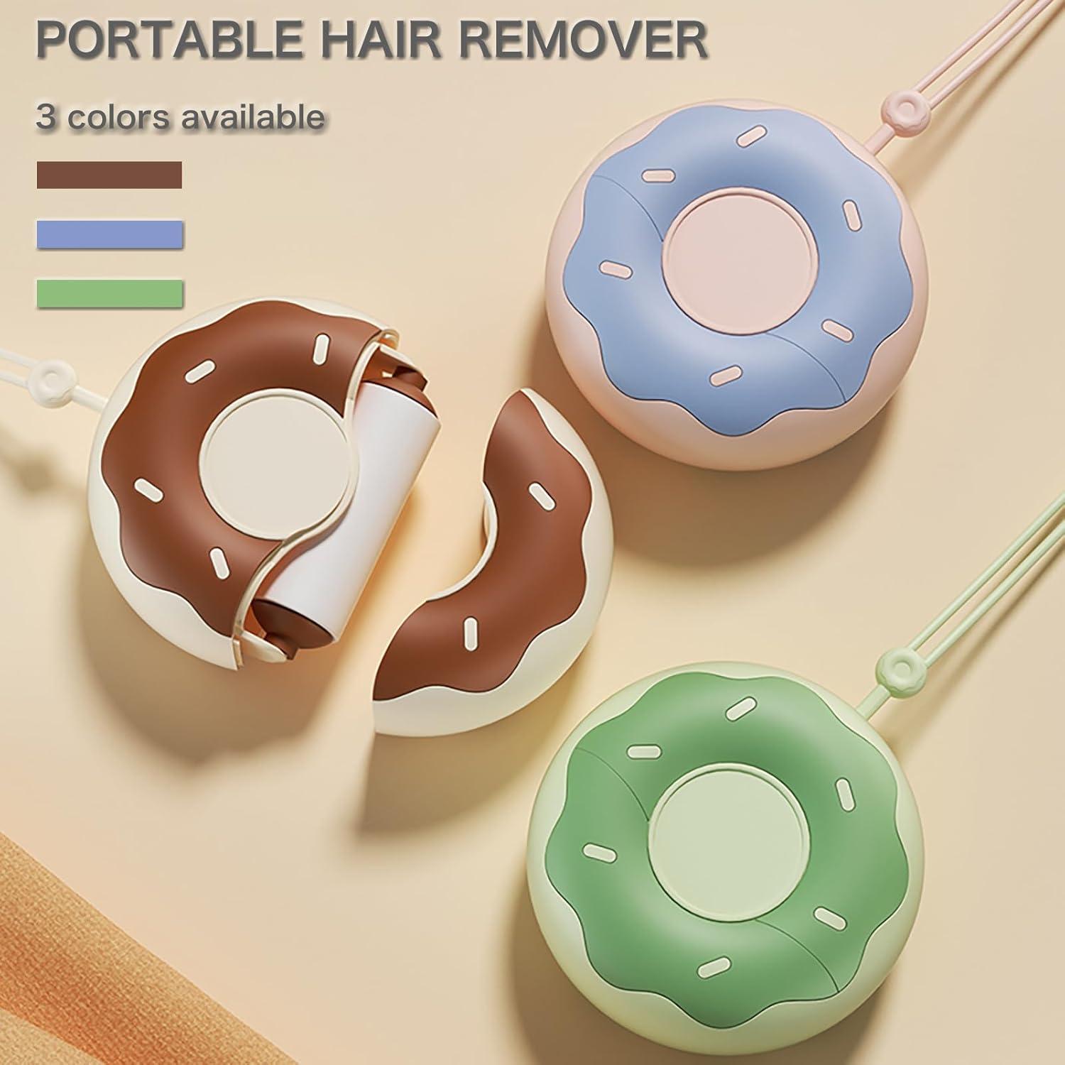 Rodillo Quitapelusas Portátil SHBLOMK Mini Azul 90 Hojas