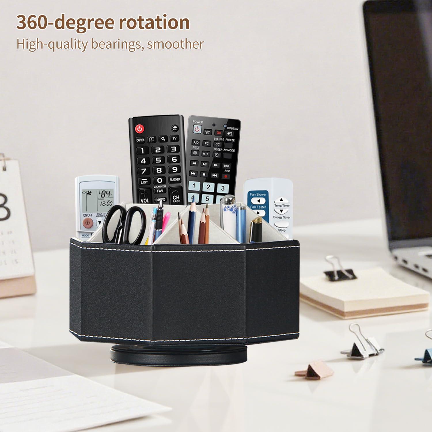 Soporte Organizador Giratorio YAPISHI para Control Remoto 9 Compartimentos