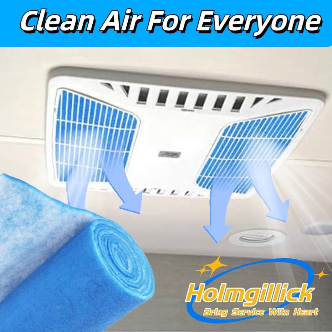 Filtro de Aire MERV 8 Holmgillick 30.48x228.6 cm Triple Filtración