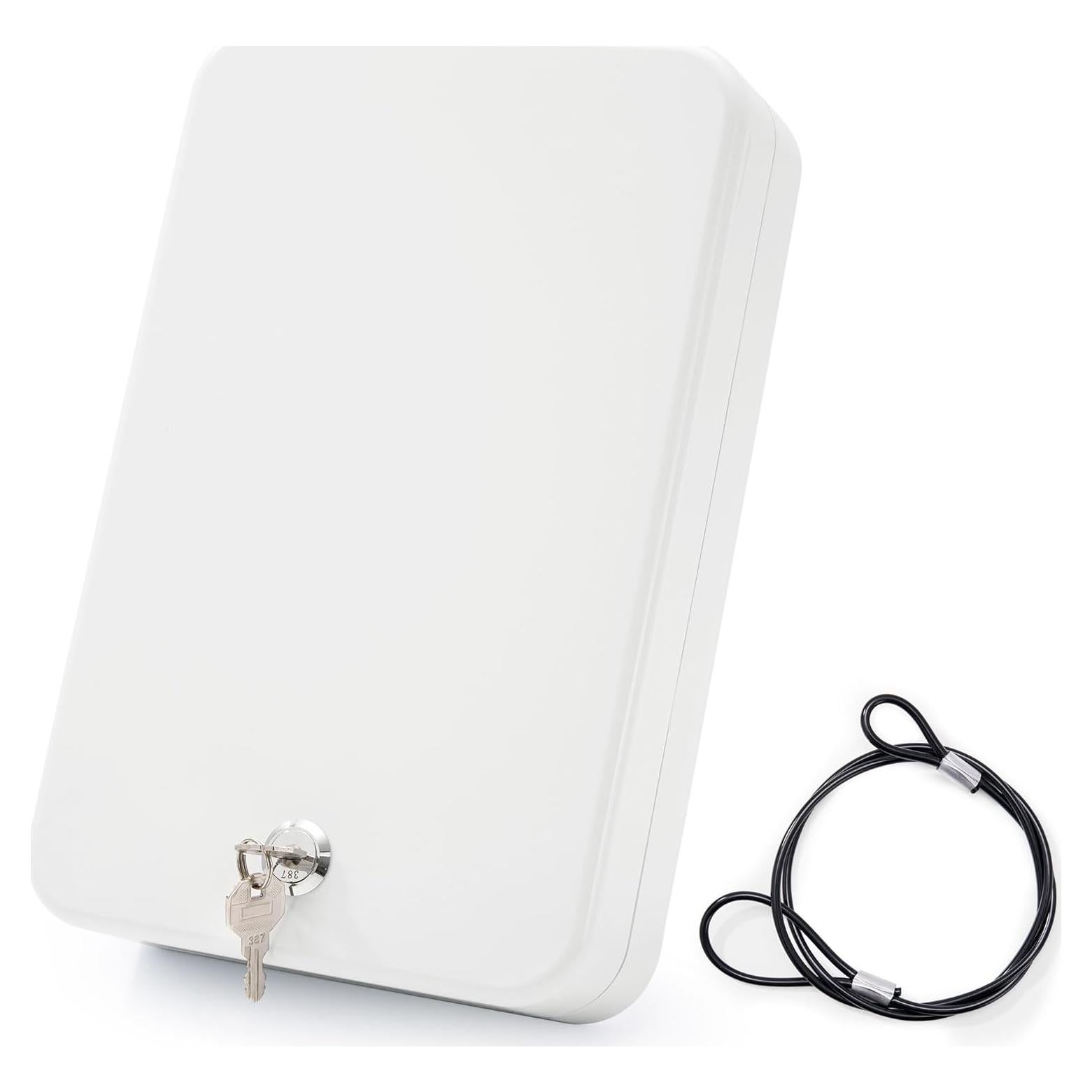 Caja Fuerte Portátil Sgorlds para Pistola con Llave 29.2x19.1cm